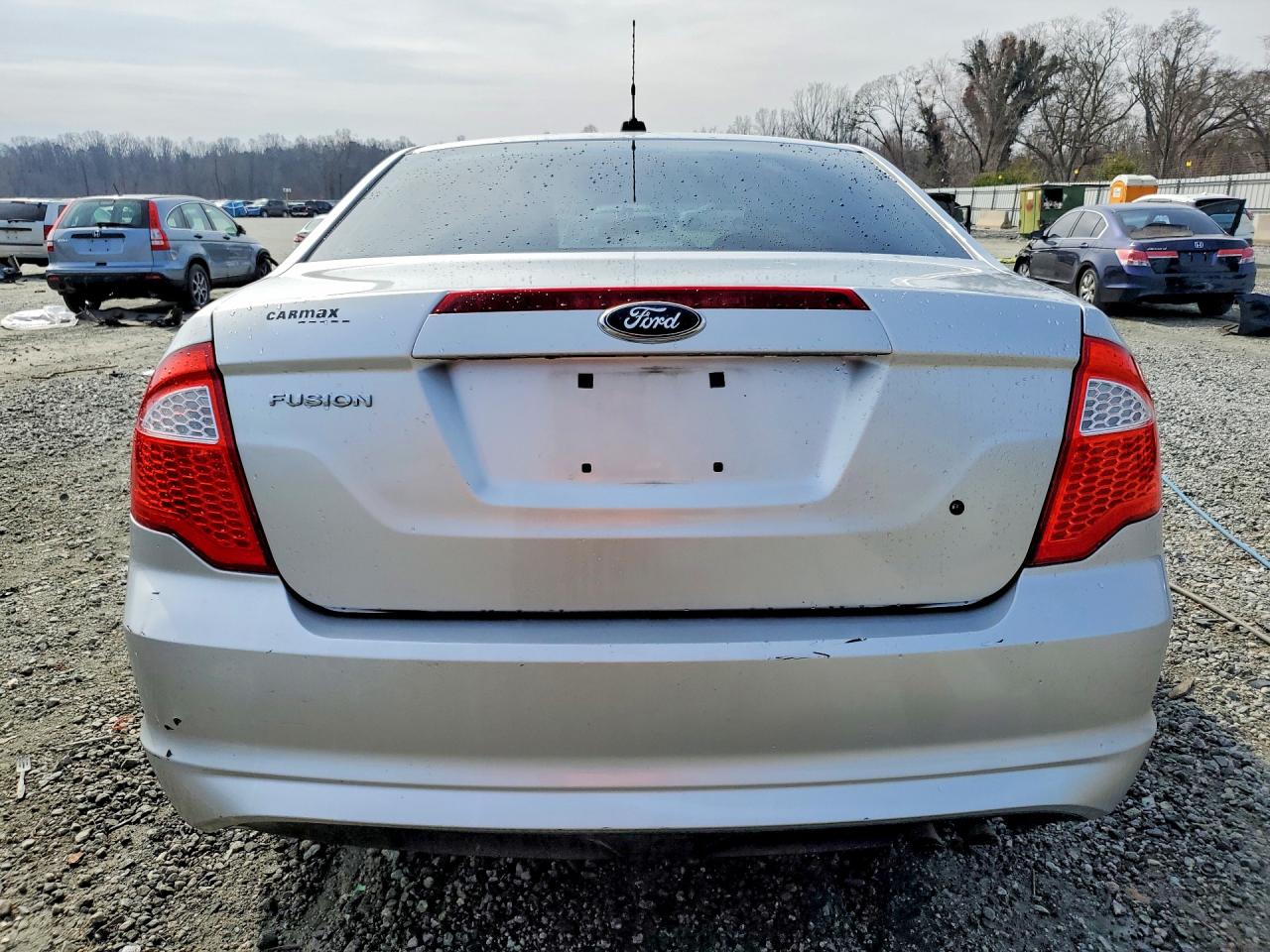 2012 Ford Fusion S Silver vin: 3FAHP0GA3CR117854