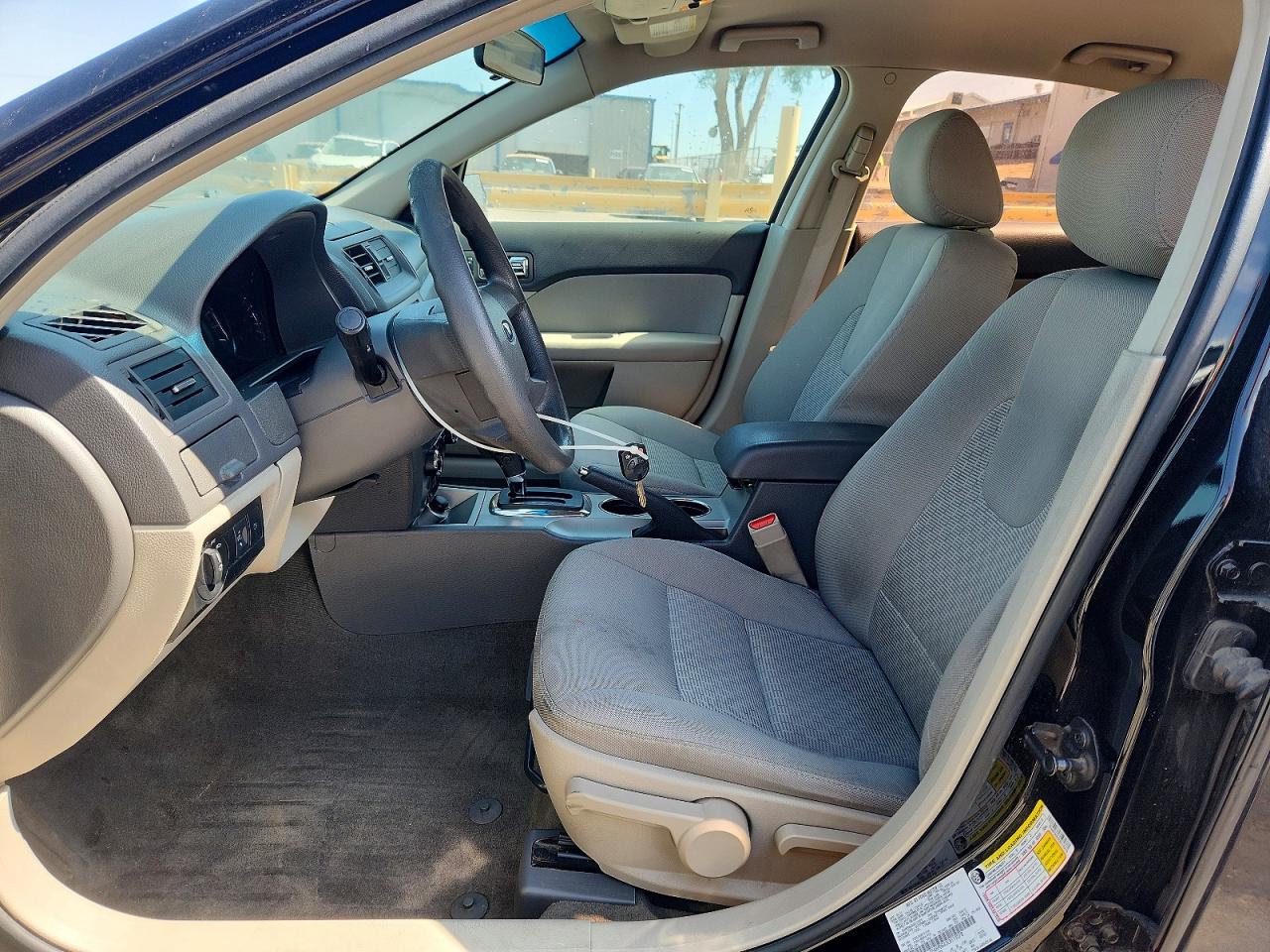 2012 Ford Fusion S Black vin: 3FAHP0GA3CR119278