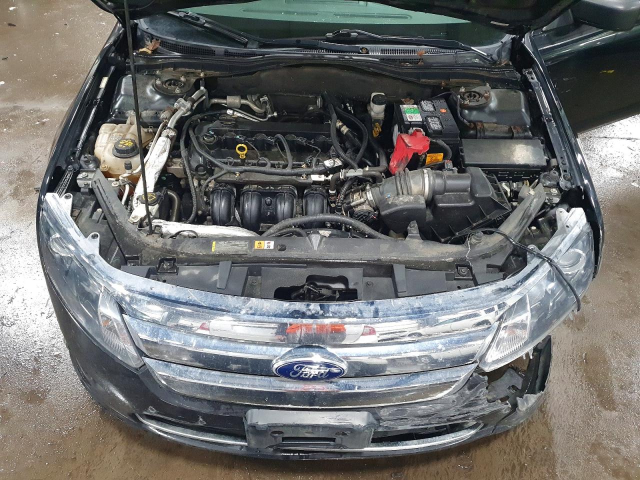 2012 Ford Fusion S Черный vin: 3FAHP0GA3CR438597
