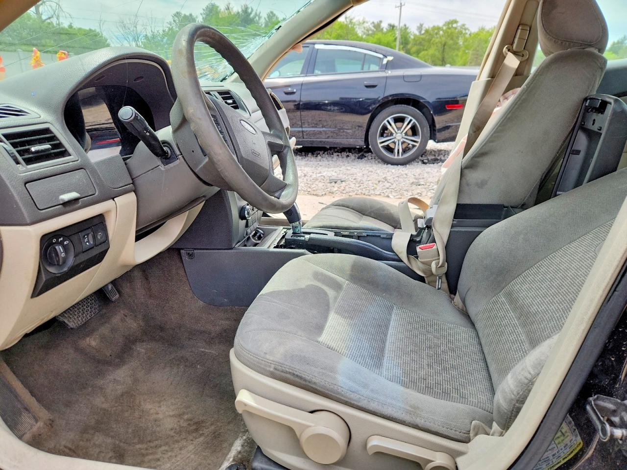 2011 Ford Fusion S Black vin: 3FAHP0GA5BR290550
