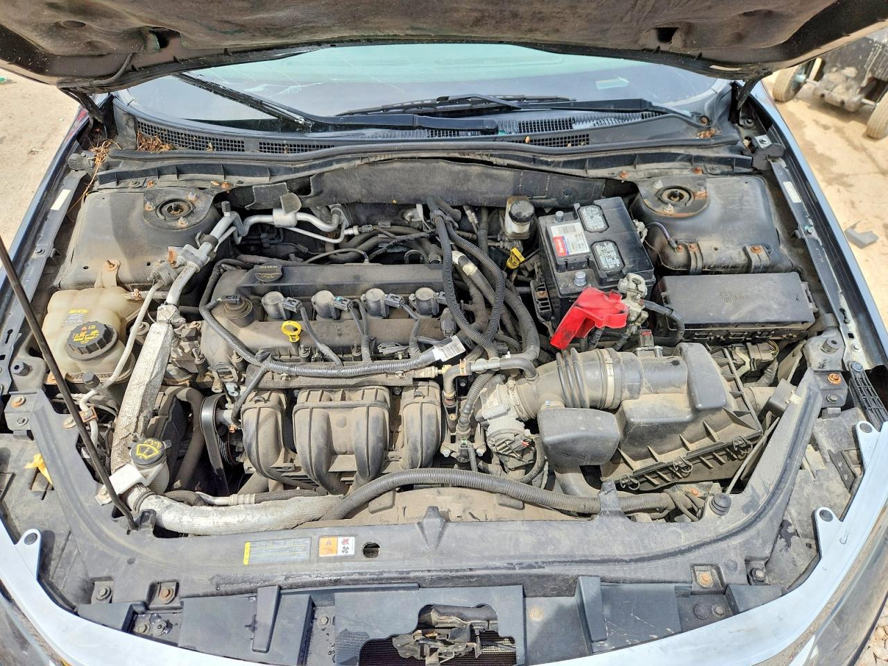2011 Ford Fusion S Black vin: 3FAHP0GA5BR290550