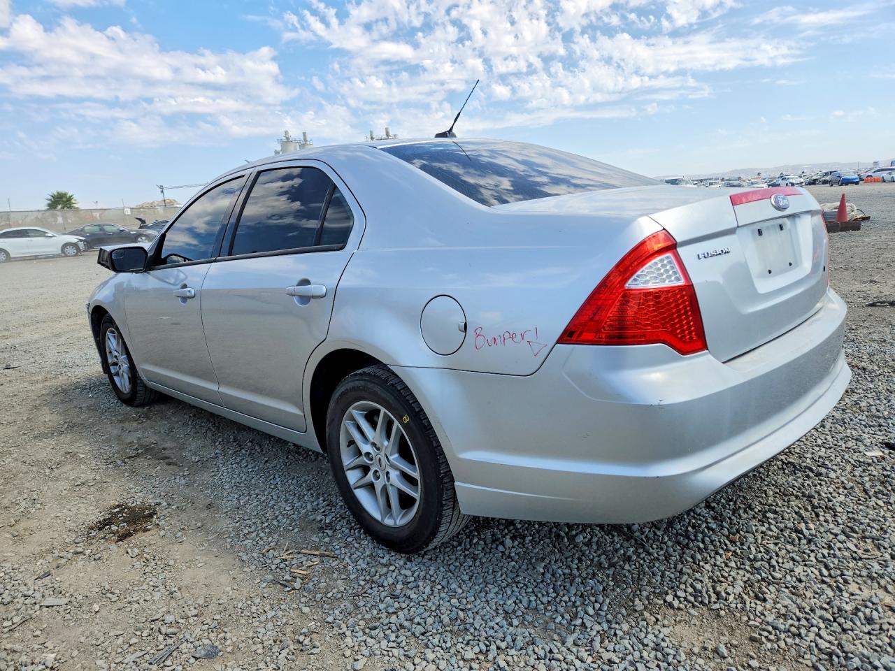 2011 Ford Fusion S Silver vin: 3FAHP0GA5BR321649