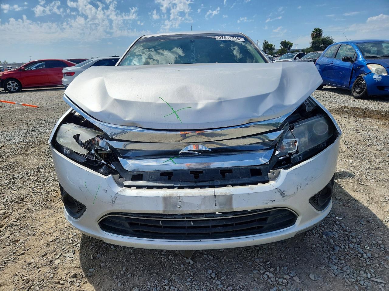 2011 Ford Fusion S Silver vin: 3FAHP0GA5BR321649