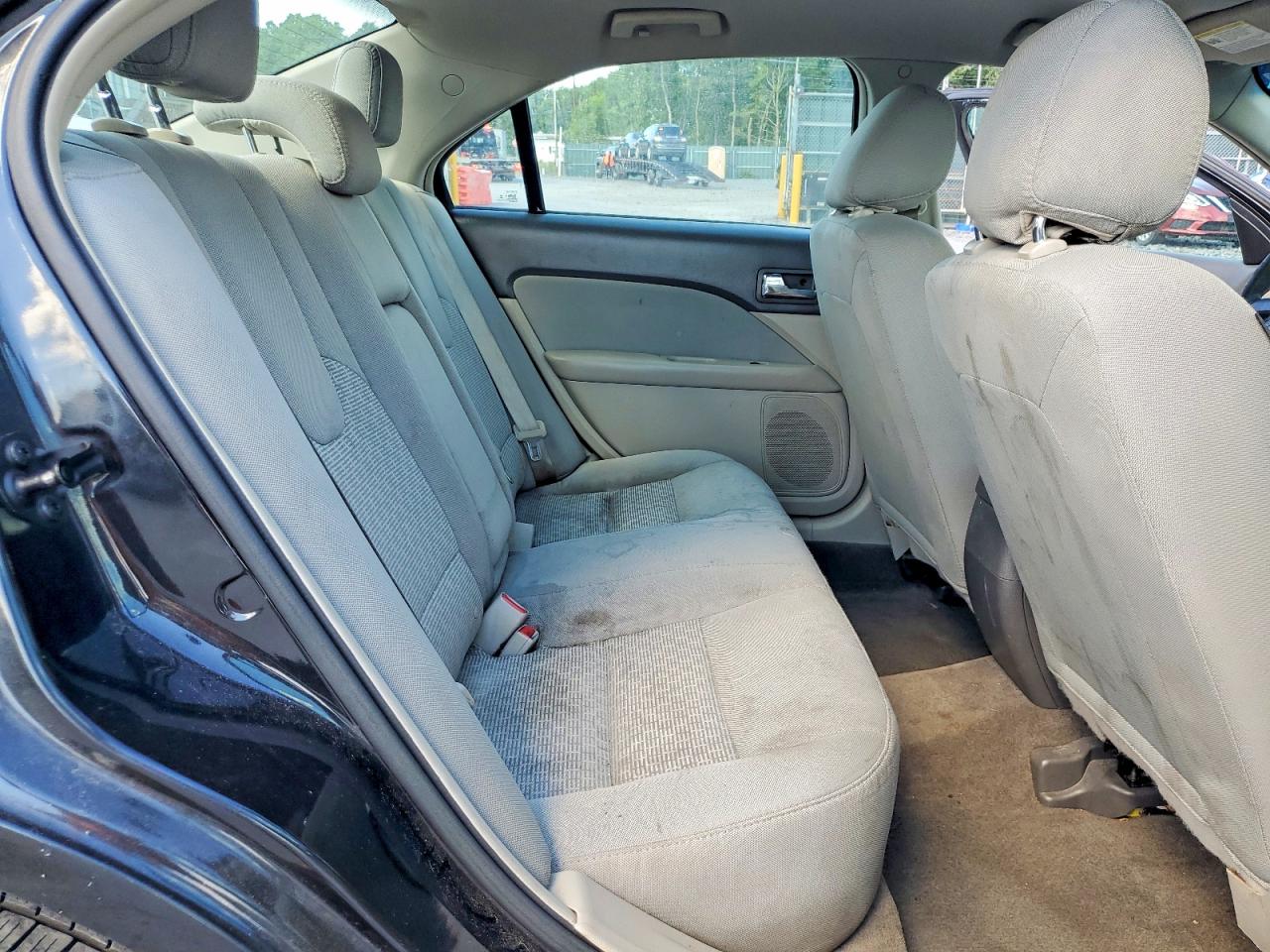 2012 Ford Fusion S Black vin: 3FAHP0GA5CR449889