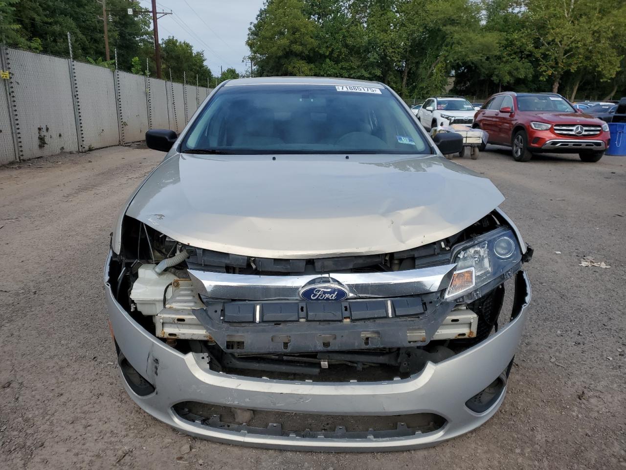 2010 Ford Fusion S Желто-коричневый vin: 3FAHP0GA6AR275134