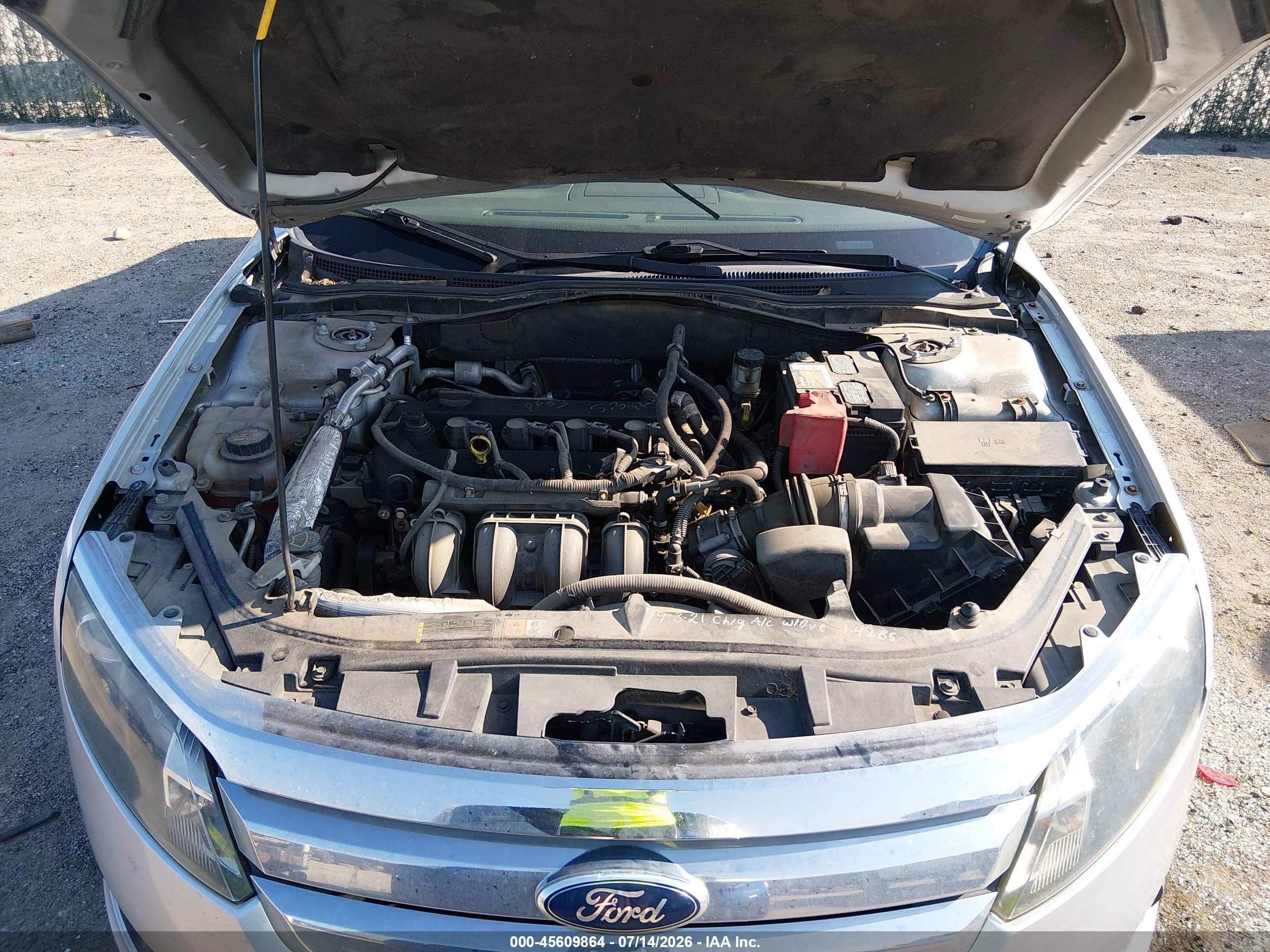 2012 Ford Fusion S Silver vin: 3FAHP0GA6CR193195