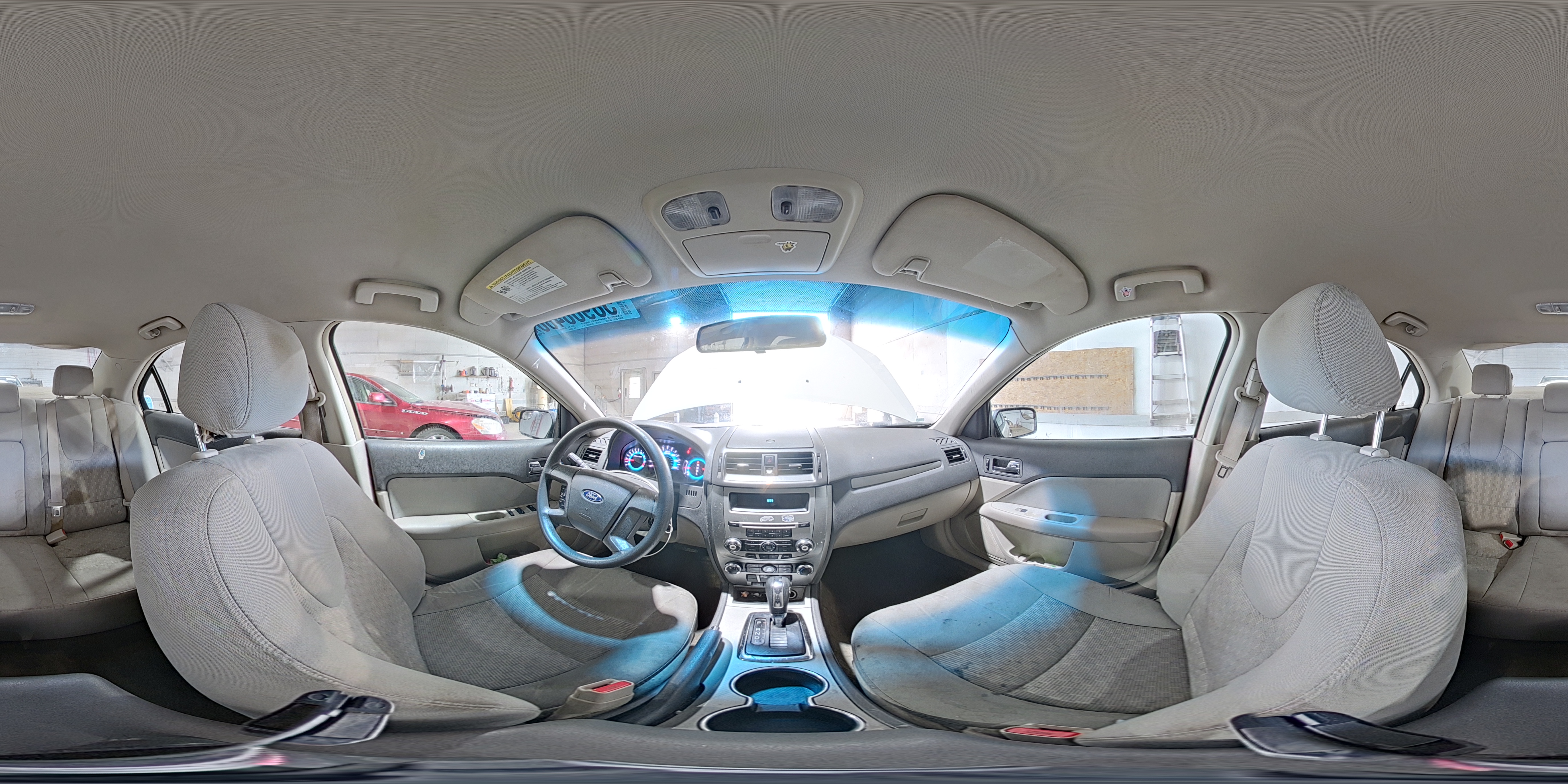 2012 Ford Fusion S White vin: 3FAHP0GA6CR333665