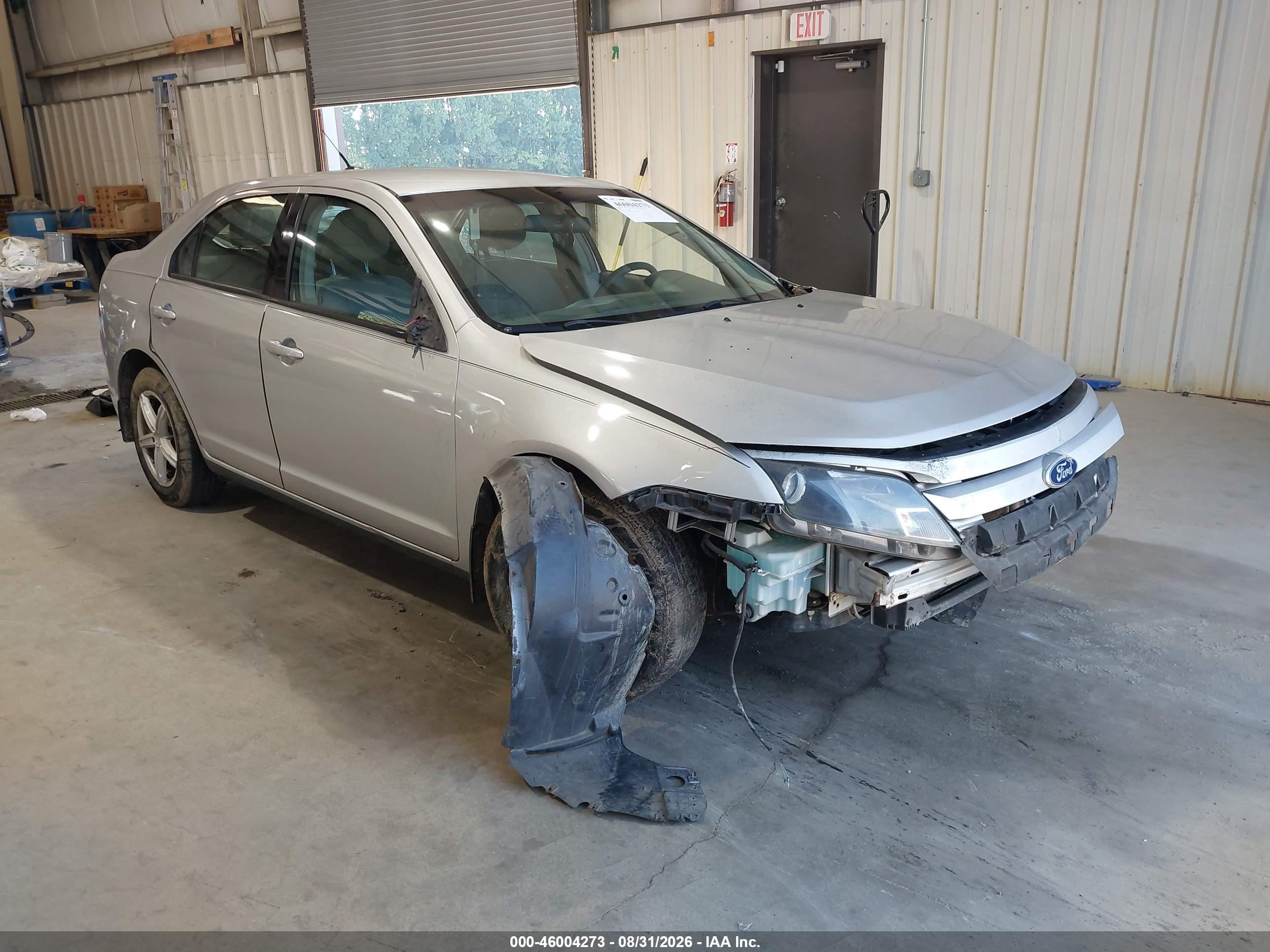 2011 Ford Fusion S Silver vin: 3FAHP0GA7BR327954