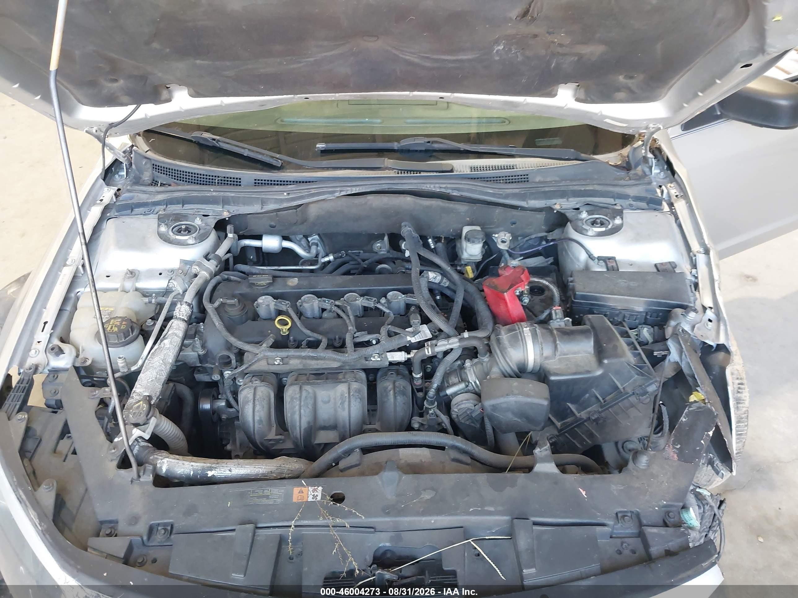 2011 Ford Fusion S Silver vin: 3FAHP0GA7BR327954