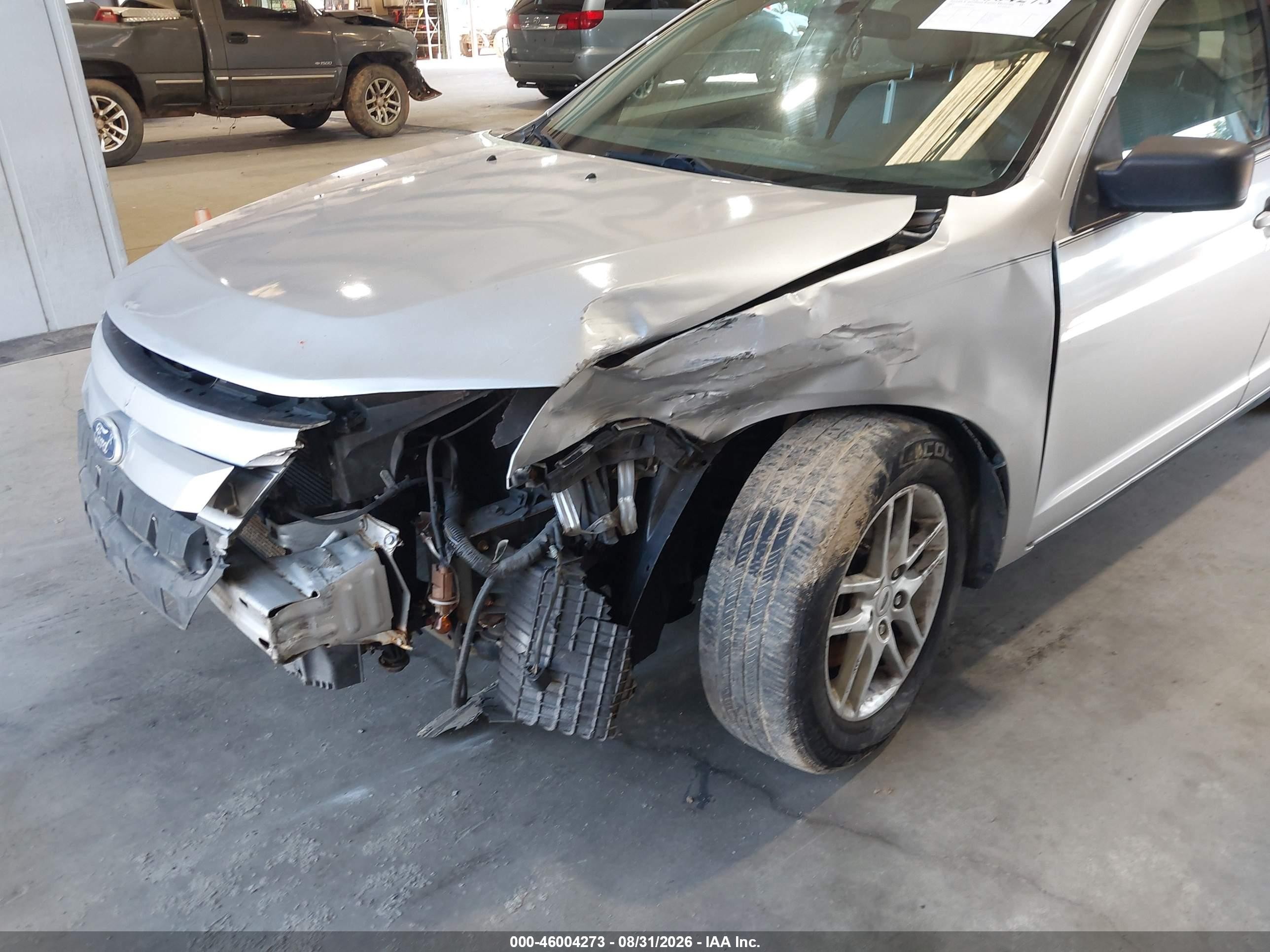 2011 Ford Fusion S Silver vin: 3FAHP0GA7BR327954
