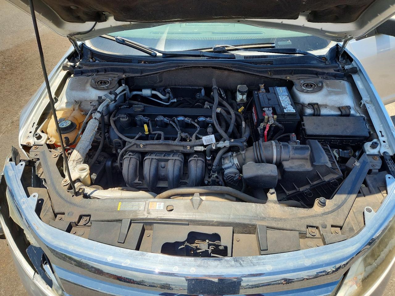 2012 Ford Fusion S Silver vin: 3FAHP0GA7CR178480