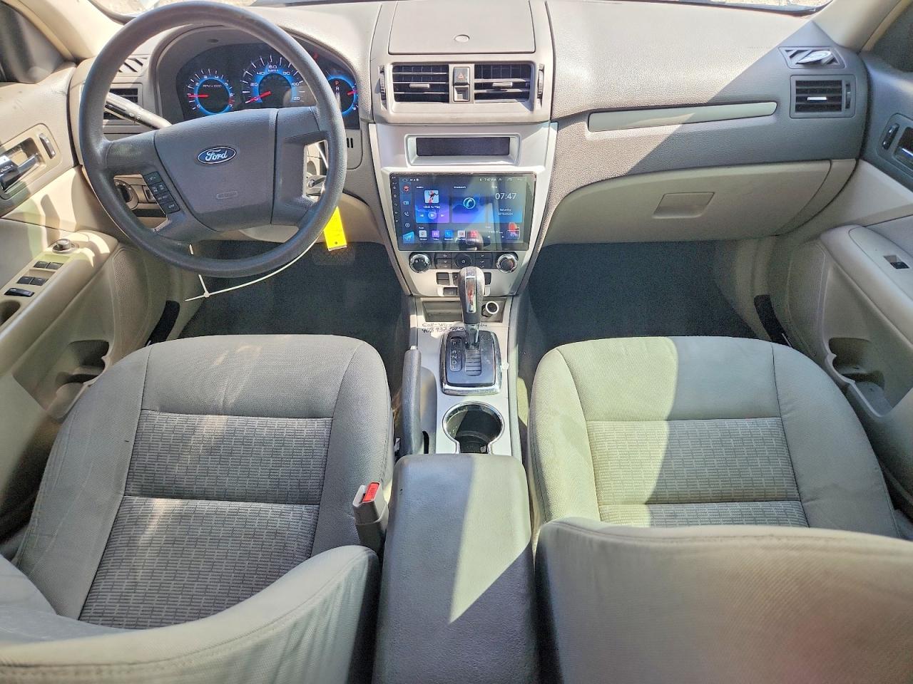 2012 Ford Fusion S White vin: 3FAHP0GA8CR149859