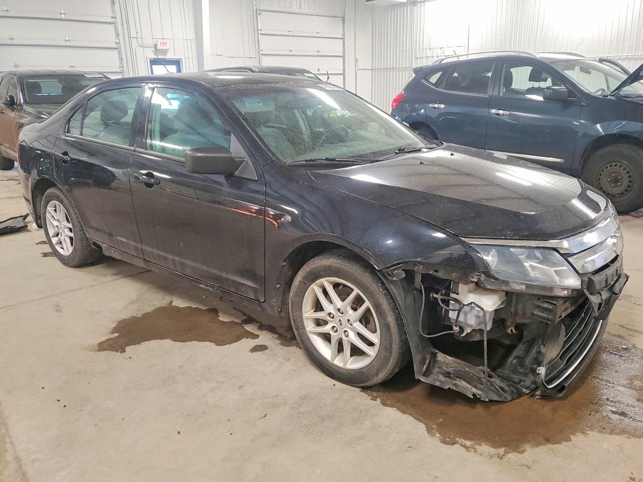 2012 Ford Fusion Black vin: 3FAHP0GA8CR151028
