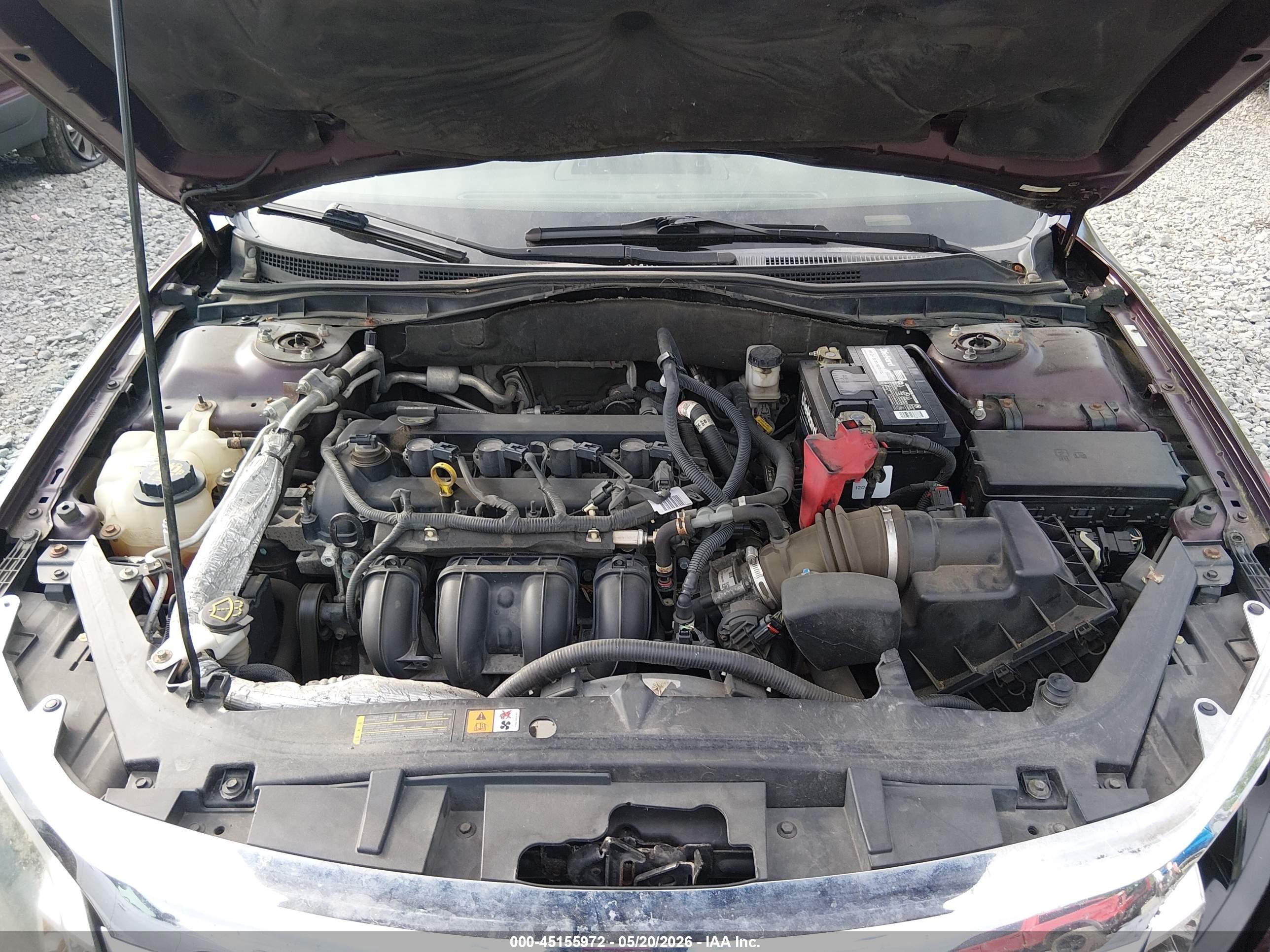 2012 Ford Fusion S Фиолетовый vin: 3FAHP0GA8CR239027