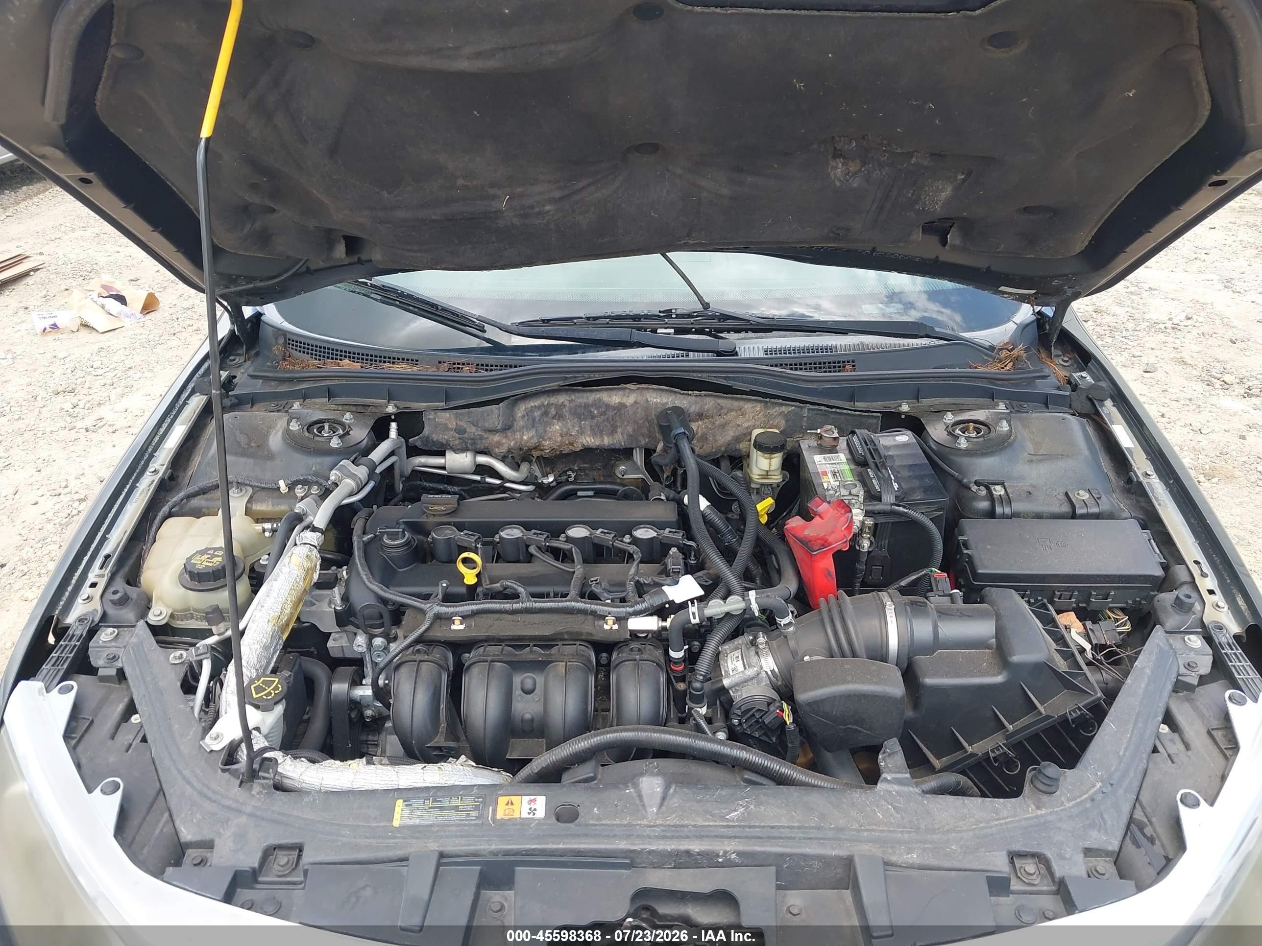 2010 Ford Fusion S Black vin: 3FAHP0GA9AR420585