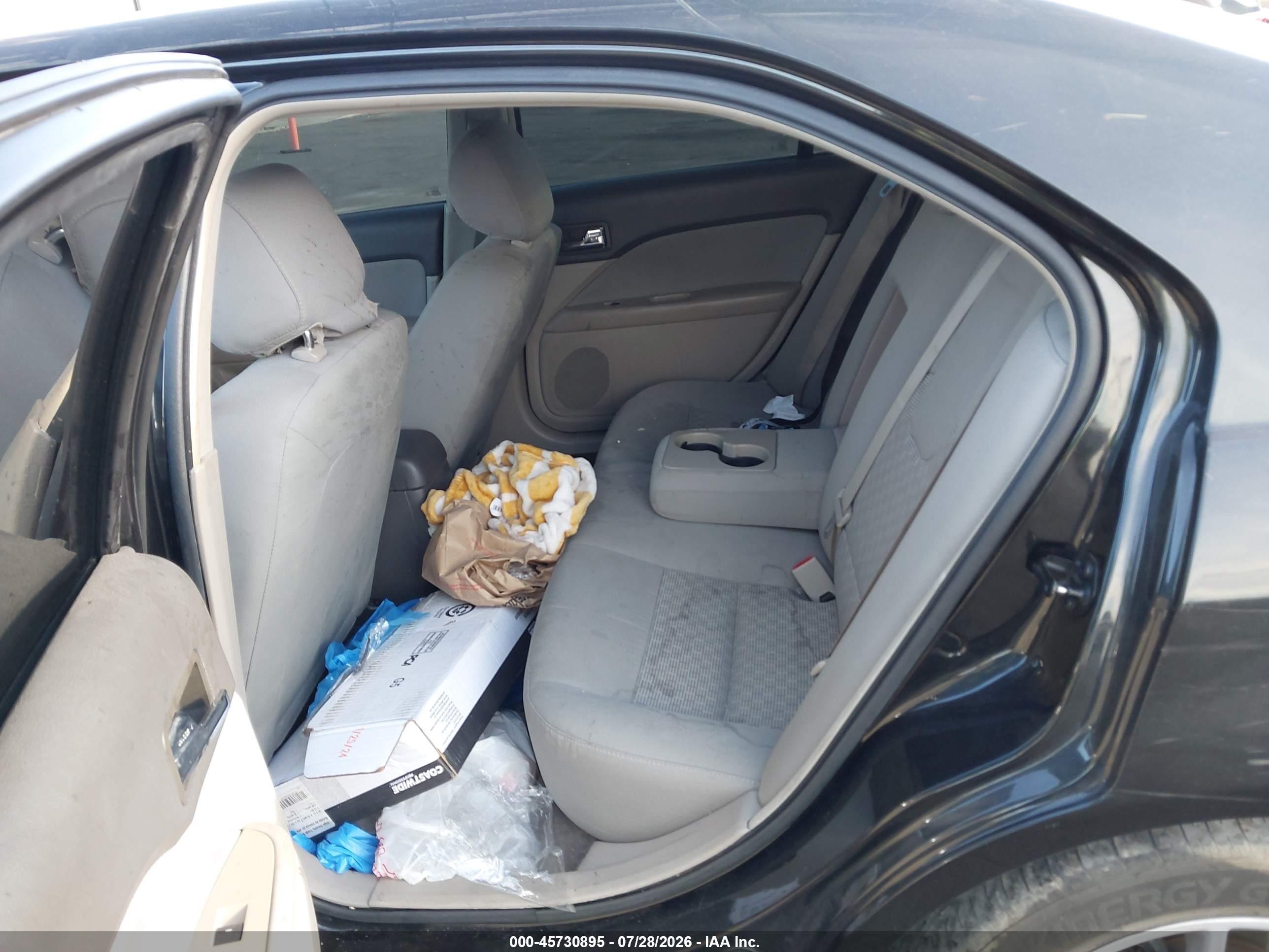 2012 Ford Fusion S Black vin: 3FAHP0GA9CR356762