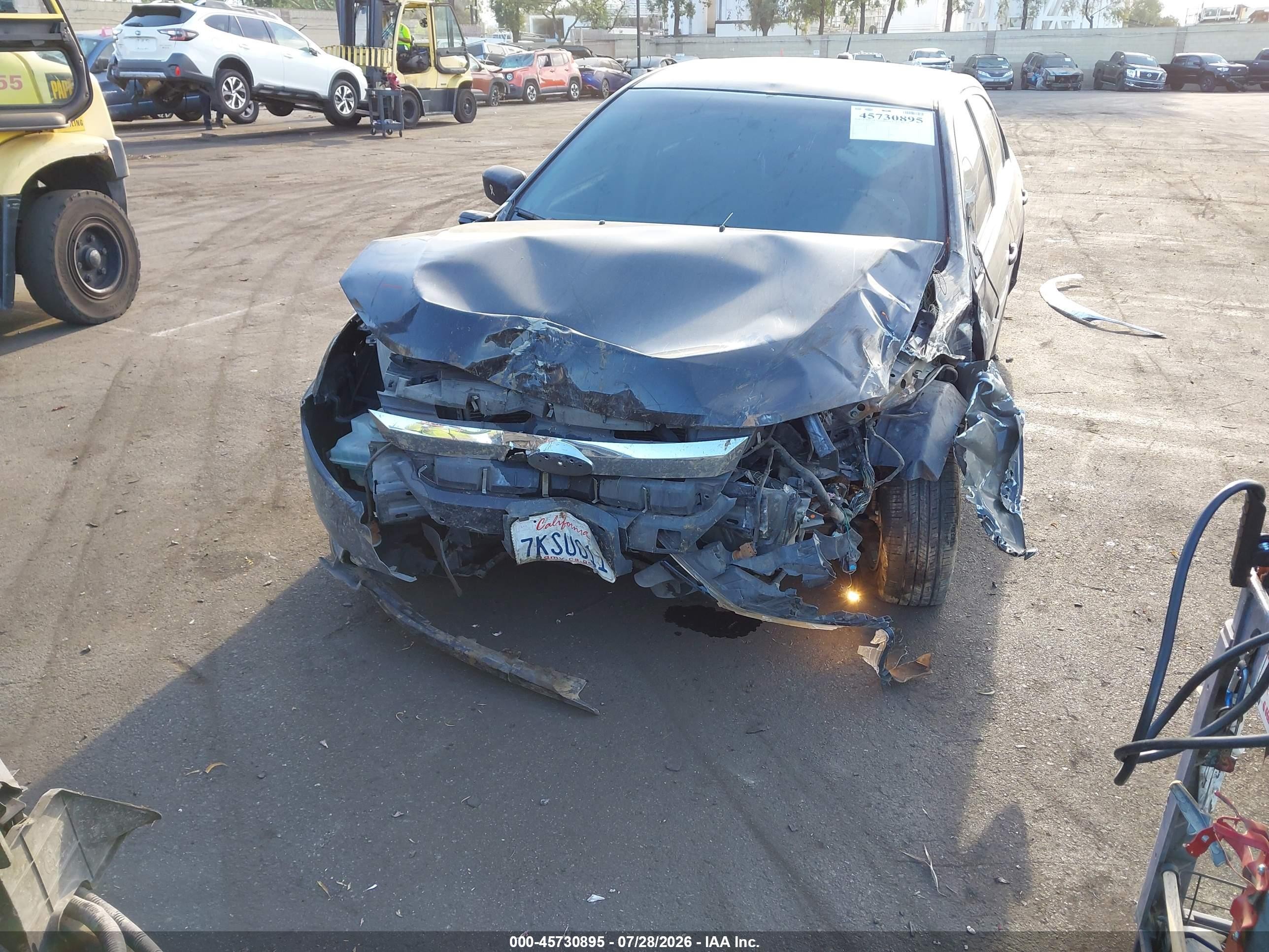 2012 Ford Fusion S Black vin: 3FAHP0GA9CR356762