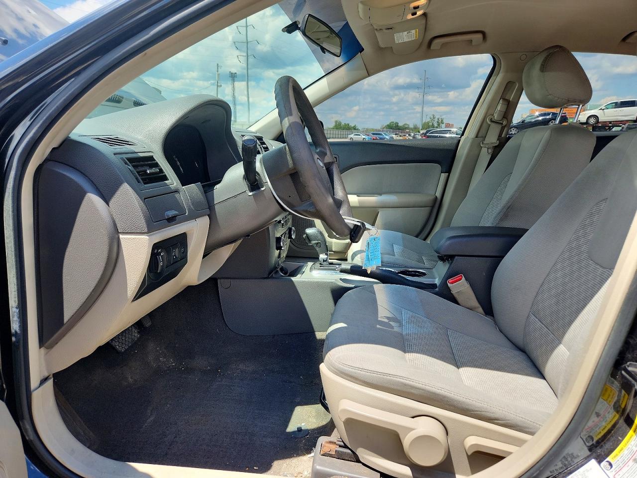 2012 Ford Fusion S Black vin: 3FAHP0GA9CR440824