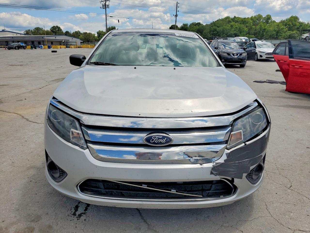 2011 Ford Fusion S Silver vin: 3FAHP0GAXBR206822