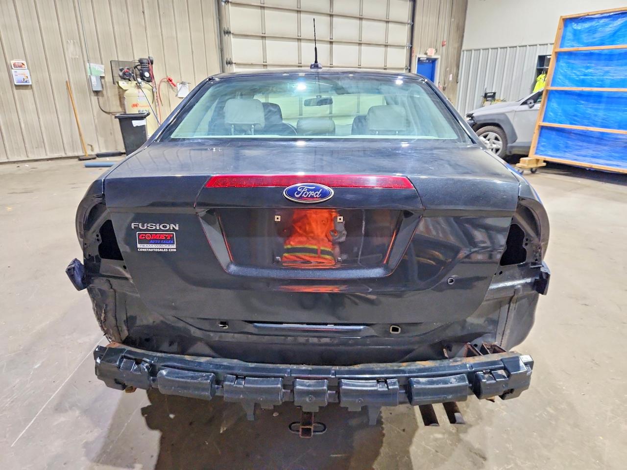 2012 Ford Fusion S Black vin: 3FAHP0GAXCR314066