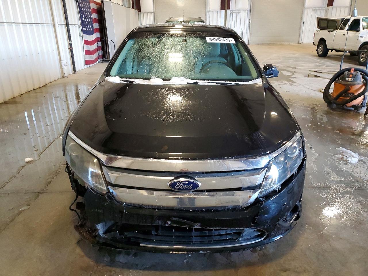 2012 Ford Fusion S Black vin: 3FAHP0GAXCR353529