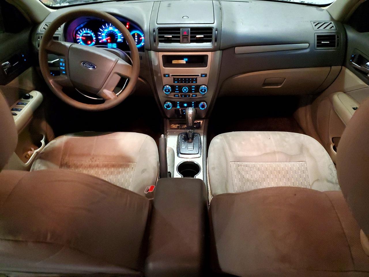 2012 Ford Fusion S Black vin: 3FAHP0GAXCR353529