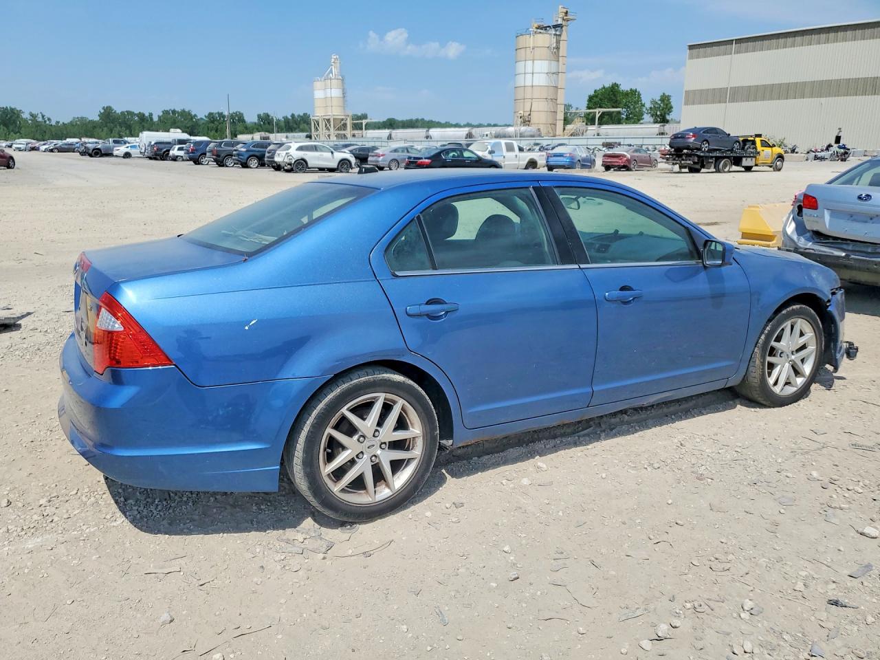 2010 Ford Fusion Se Blue vin: 3FAHP0HA0AR128225