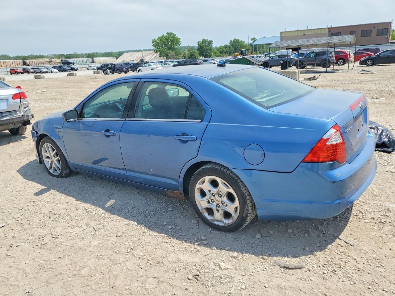 2010 Ford Fusion Se Blue vin: 3FAHP0HA0AR128225