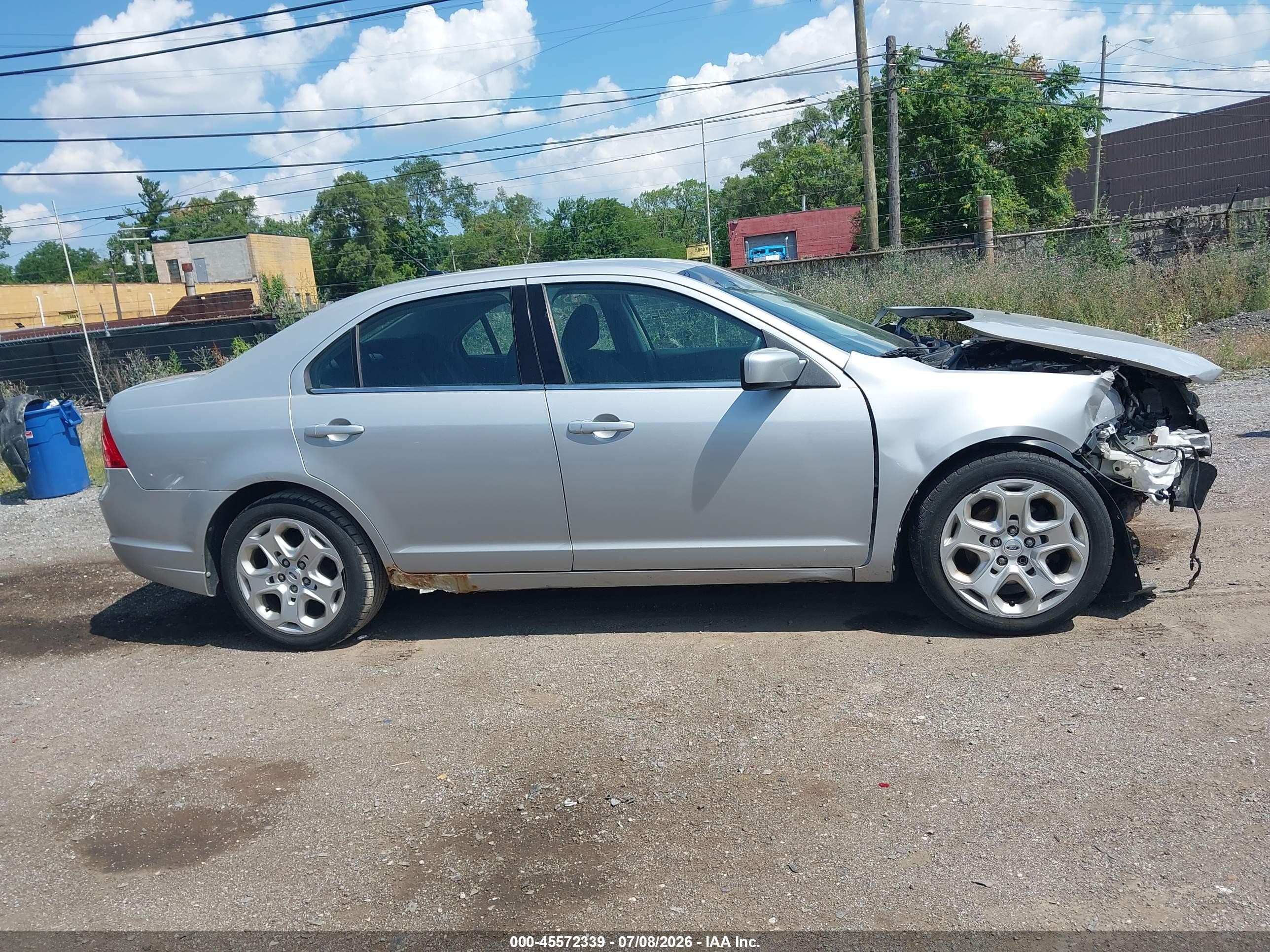 2010 Ford Fusion Se Серебряный vin: 3FAHP0HA0AR136387