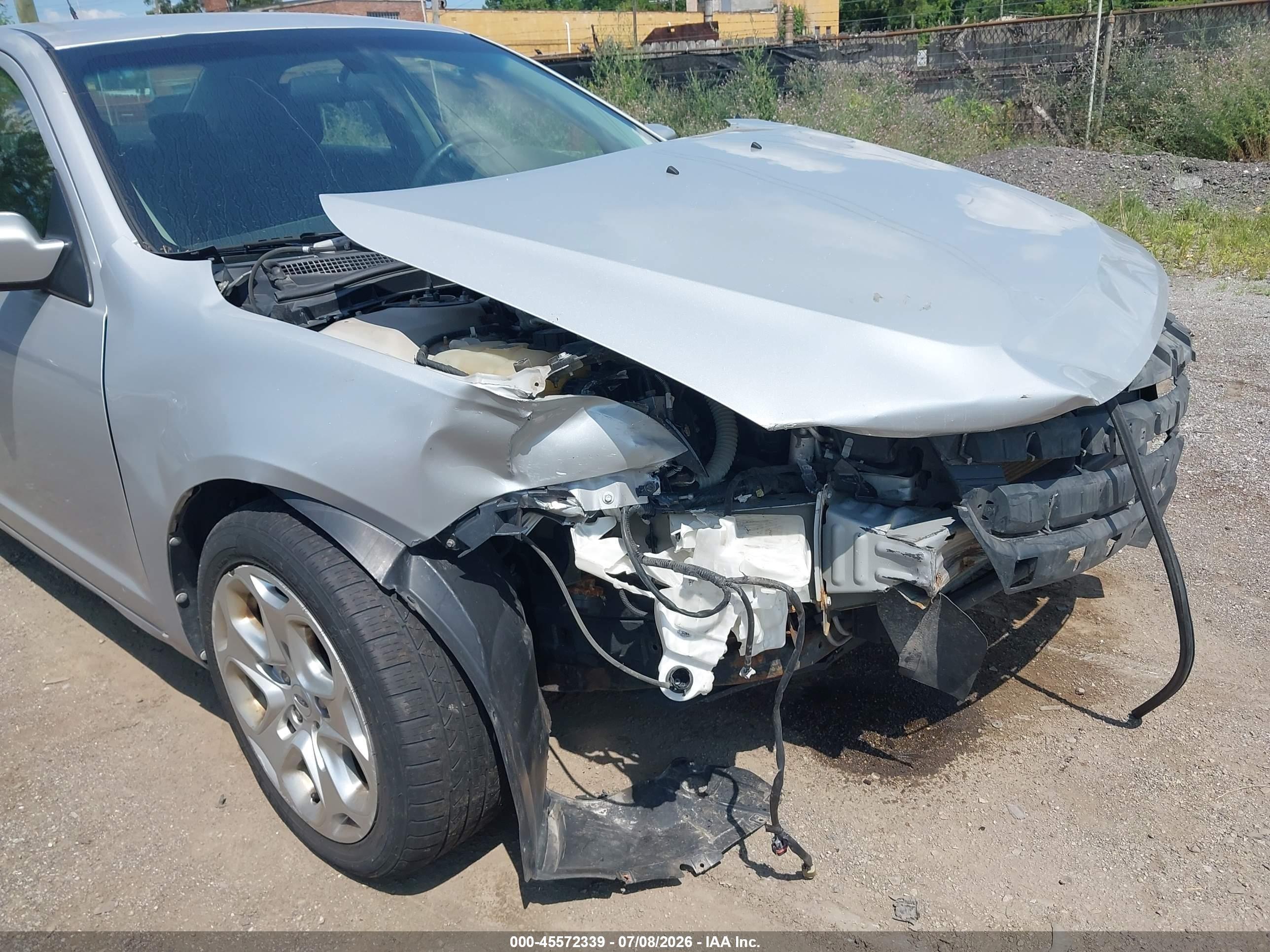 2010 Ford Fusion Se Серебряный vin: 3FAHP0HA0AR136387