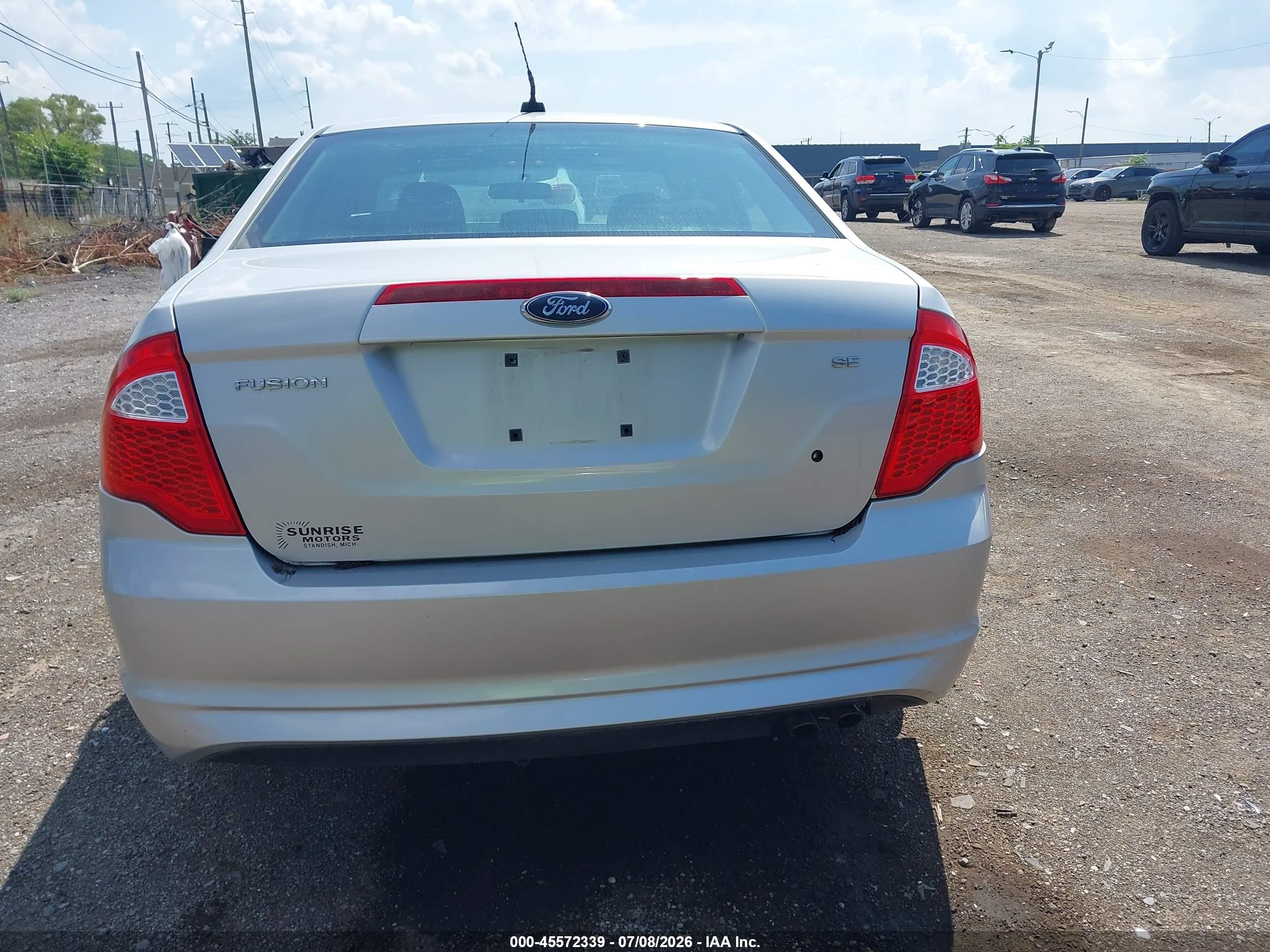 2010 Ford Fusion Se Серебряный vin: 3FAHP0HA0AR136387