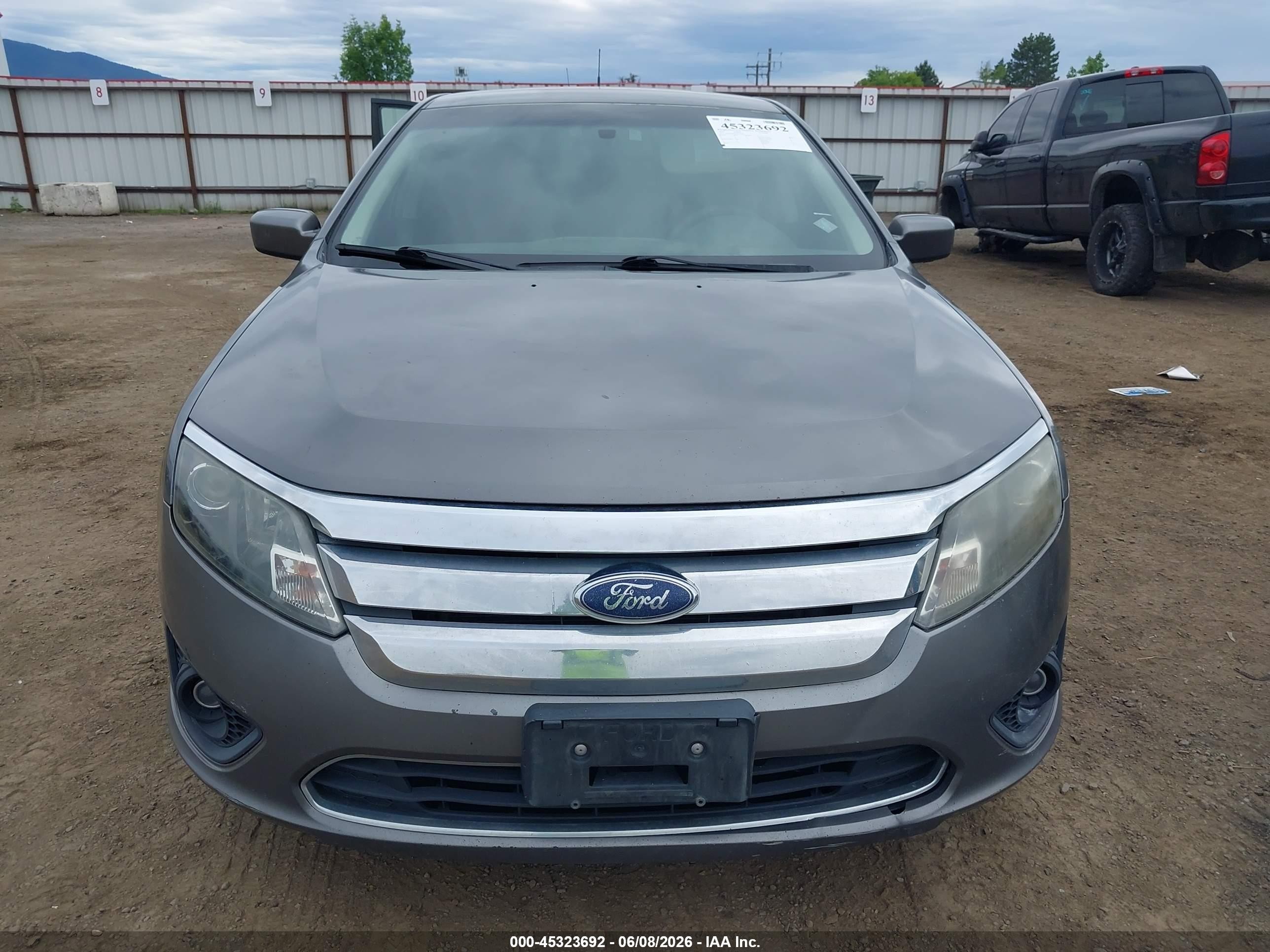 2010 Ford Fusion Se Gray vin: 3FAHP0HA0AR143663