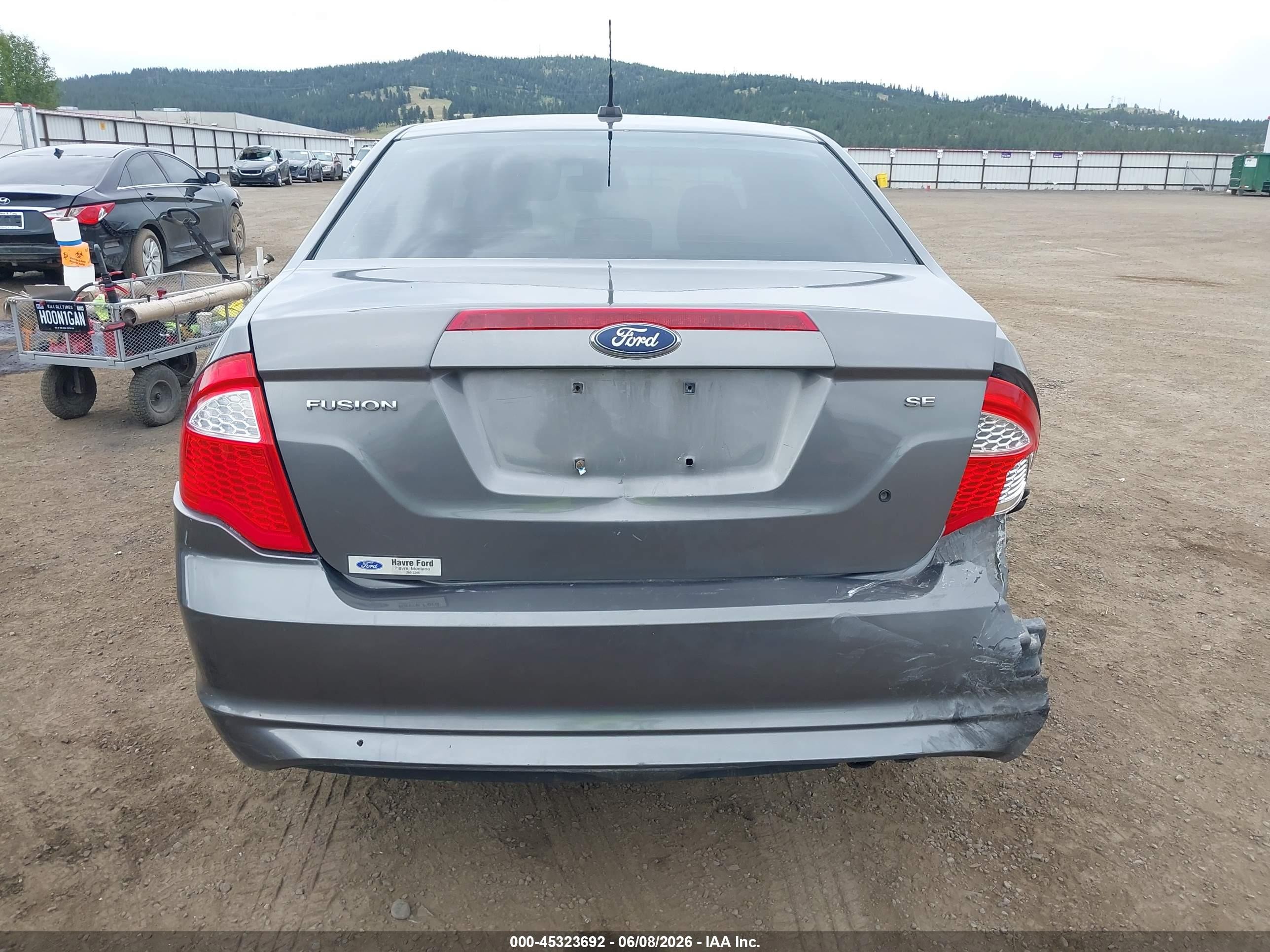 2010 Ford Fusion Se Gray vin: 3FAHP0HA0AR143663