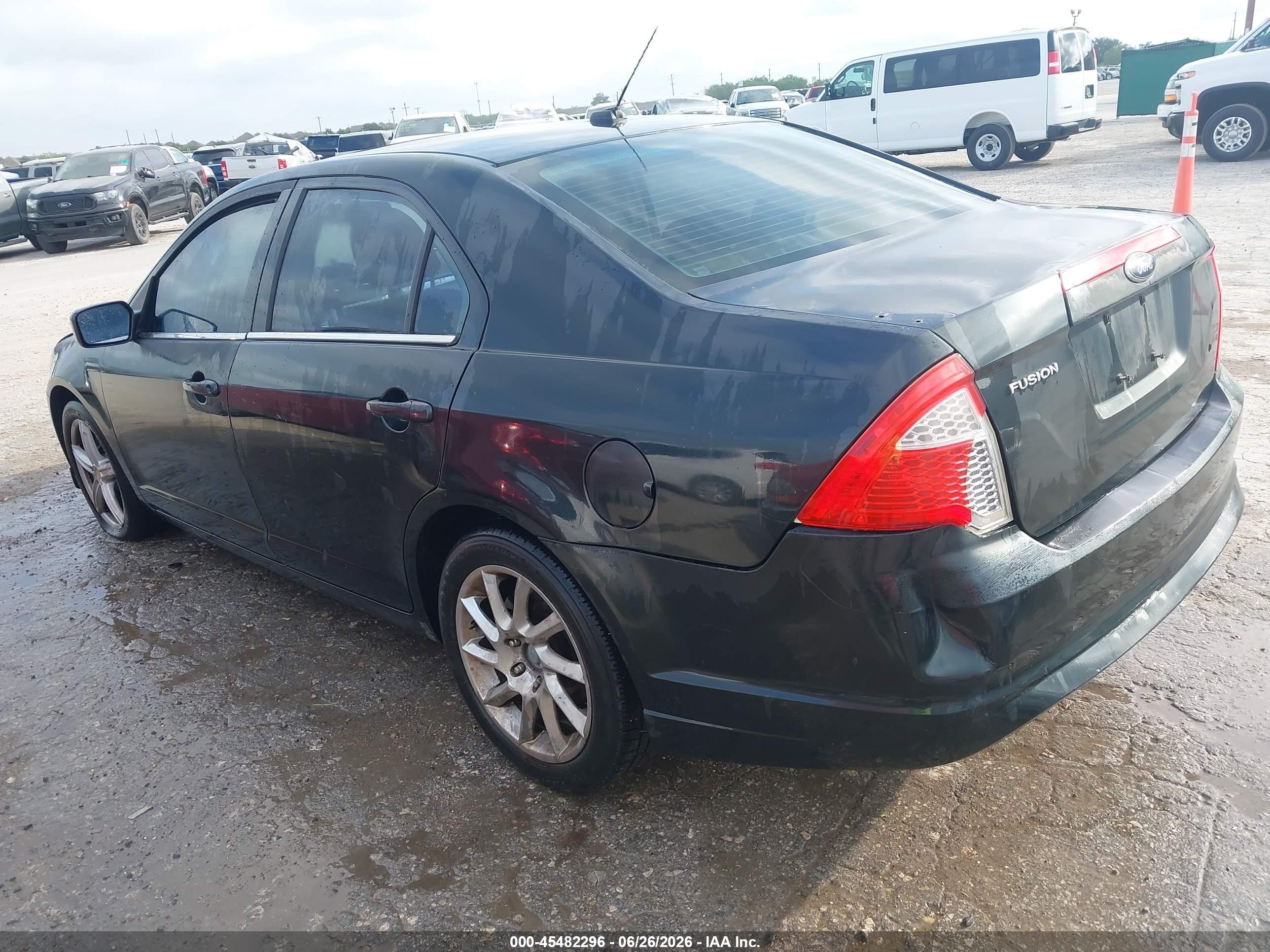 2010 Ford Fusion Se Green vin: 3FAHP0HA0AR147700