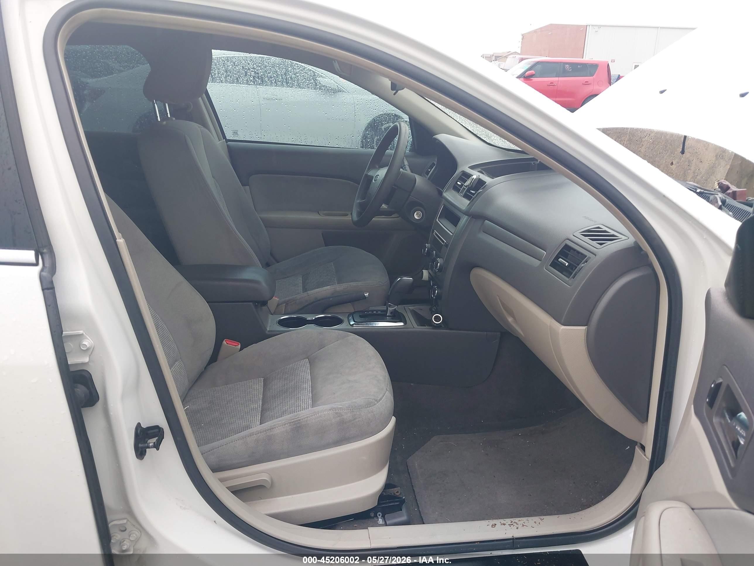 2010 Ford Fusion Se White vin: 3FAHP0HA0AR154050