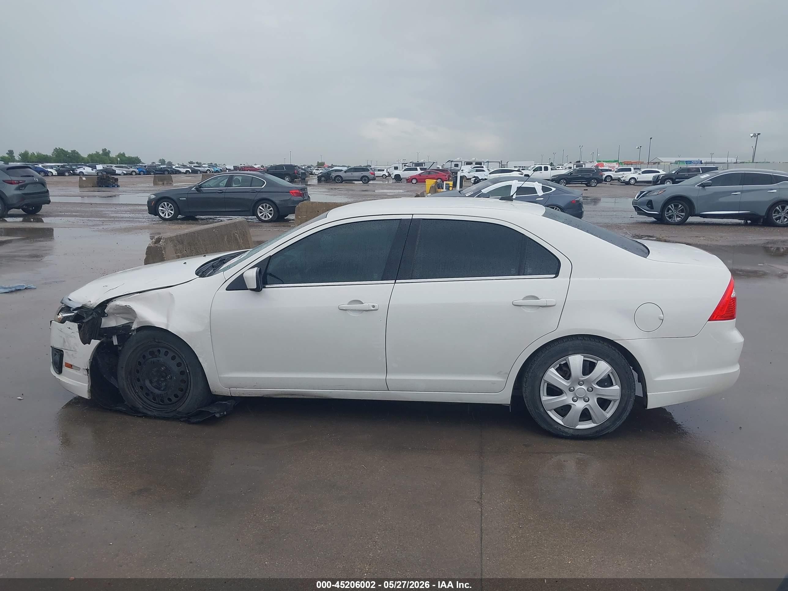 2010 Ford Fusion Se White vin: 3FAHP0HA0AR154050