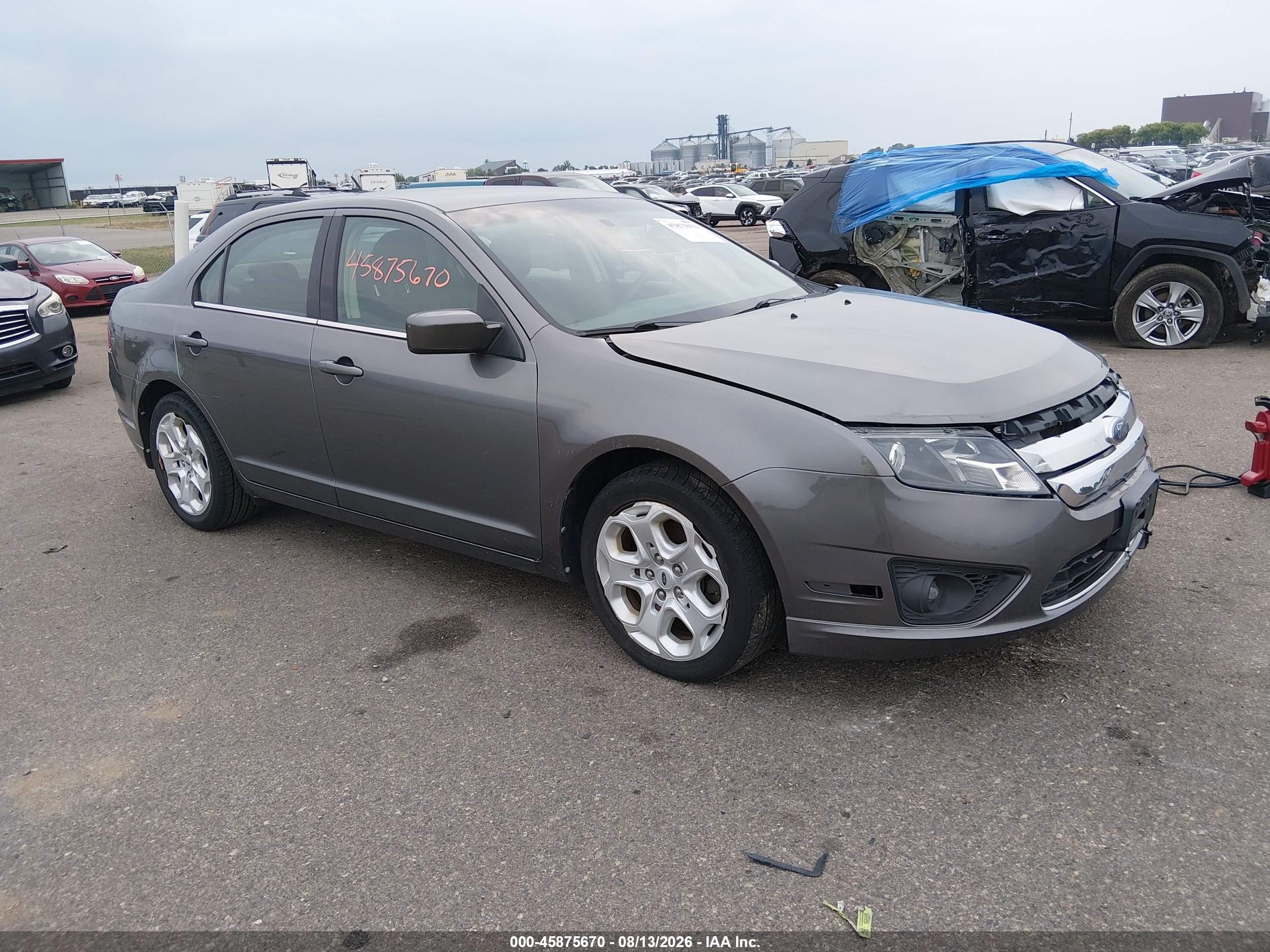 2010 Ford Fusion Se Gray vin: 3FAHP0HA0AR162746