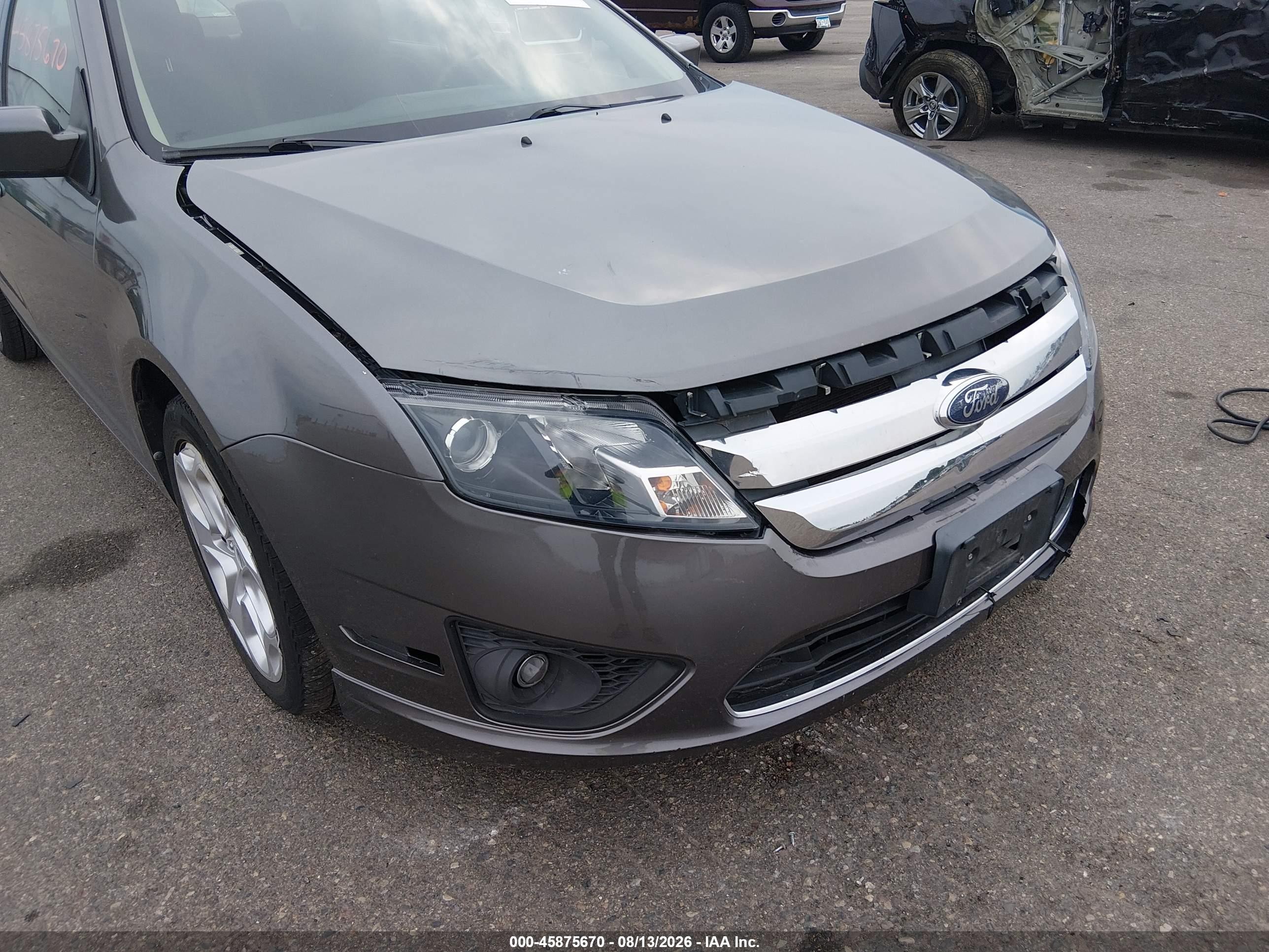 2010 Ford Fusion Se Gray vin: 3FAHP0HA0AR162746