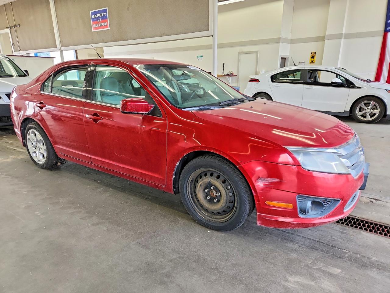 2010 Ford Fusion Se Red vin: 3FAHP0HA0AR163069