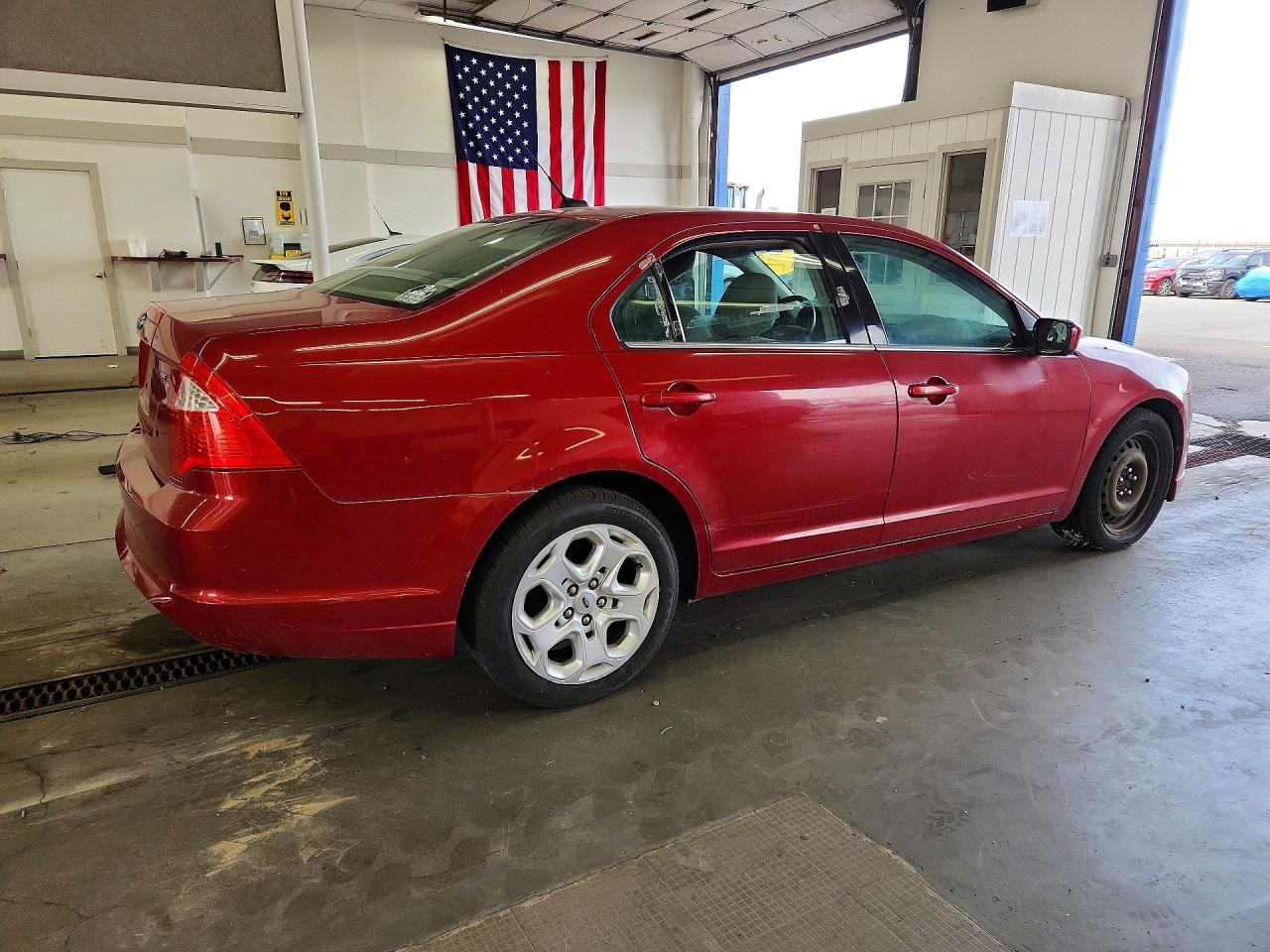 2010 Ford Fusion Se Red vin: 3FAHP0HA0AR163069