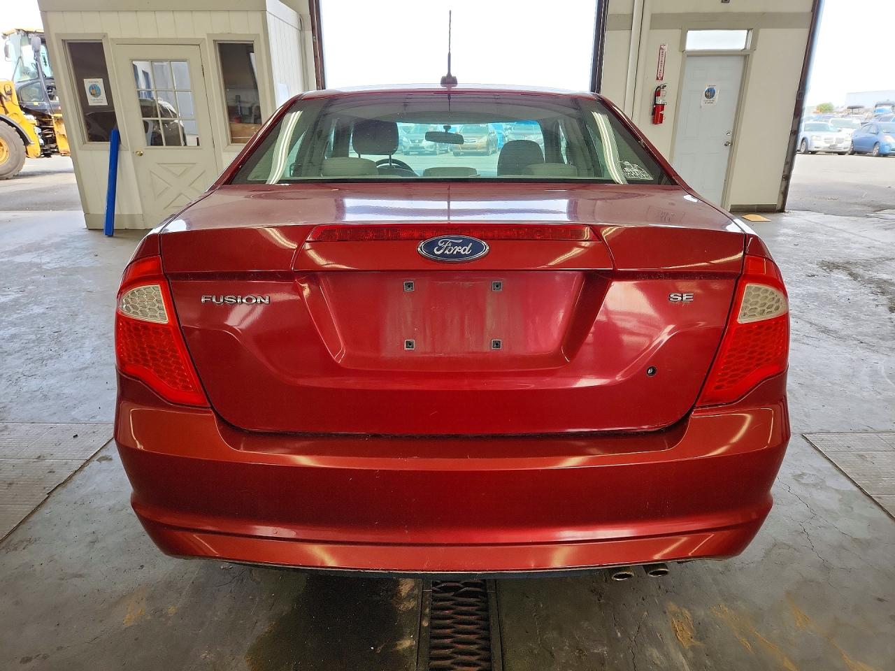 2010 Ford Fusion Se Red vin: 3FAHP0HA0AR163069