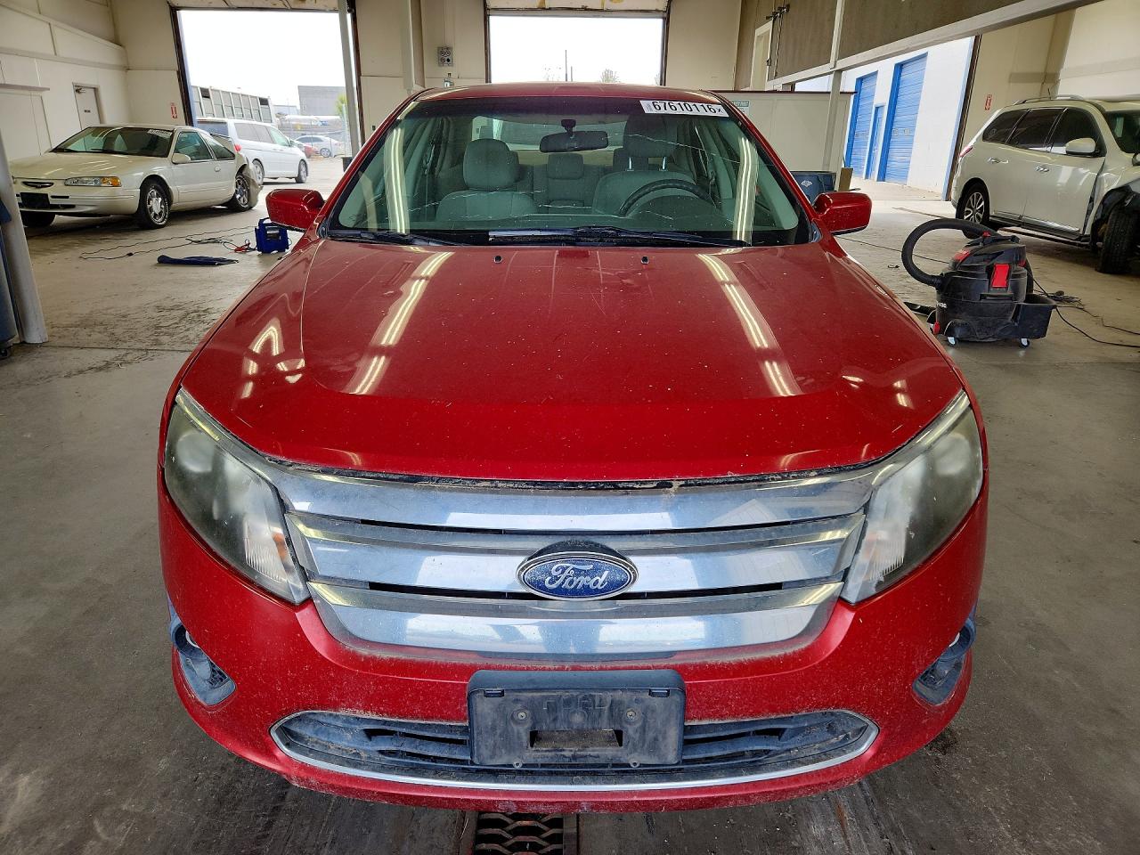 2010 Ford Fusion Se Red vin: 3FAHP0HA0AR163069