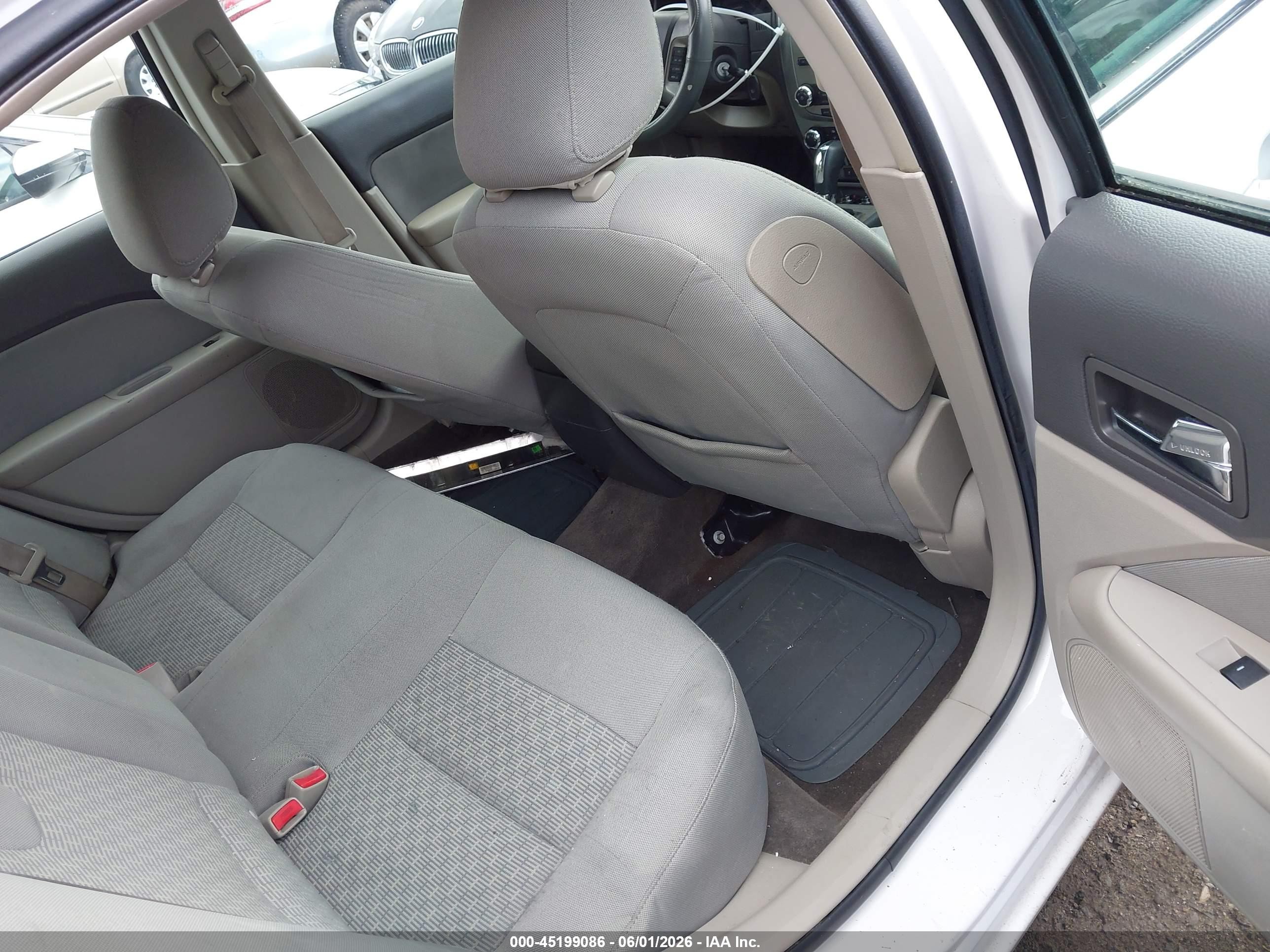 2010 Ford Fusion Se White vin: 3FAHP0HA0AR165484