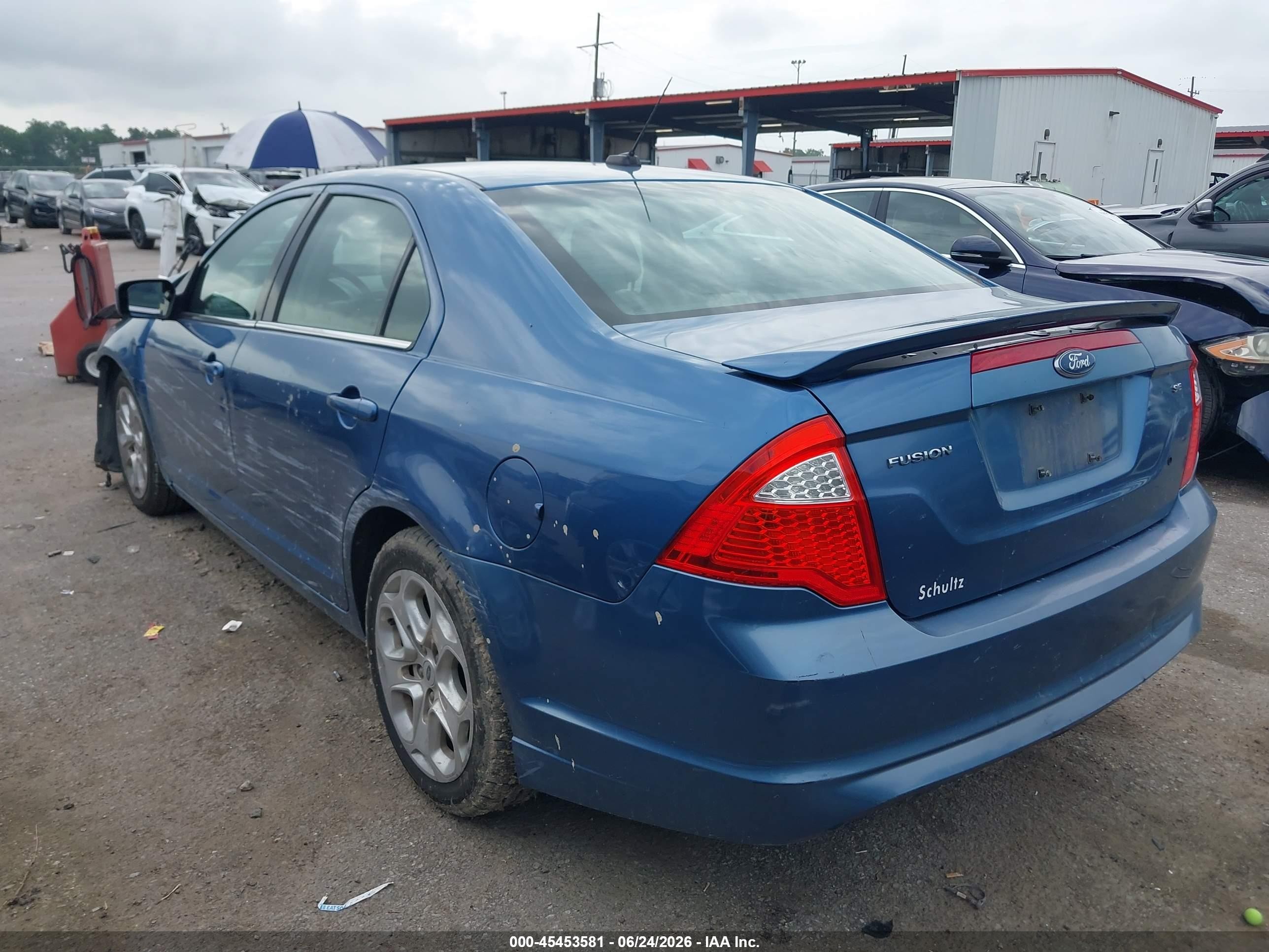 2010 Ford Fusion Se Синий vin: 3FAHP0HA0AR178445