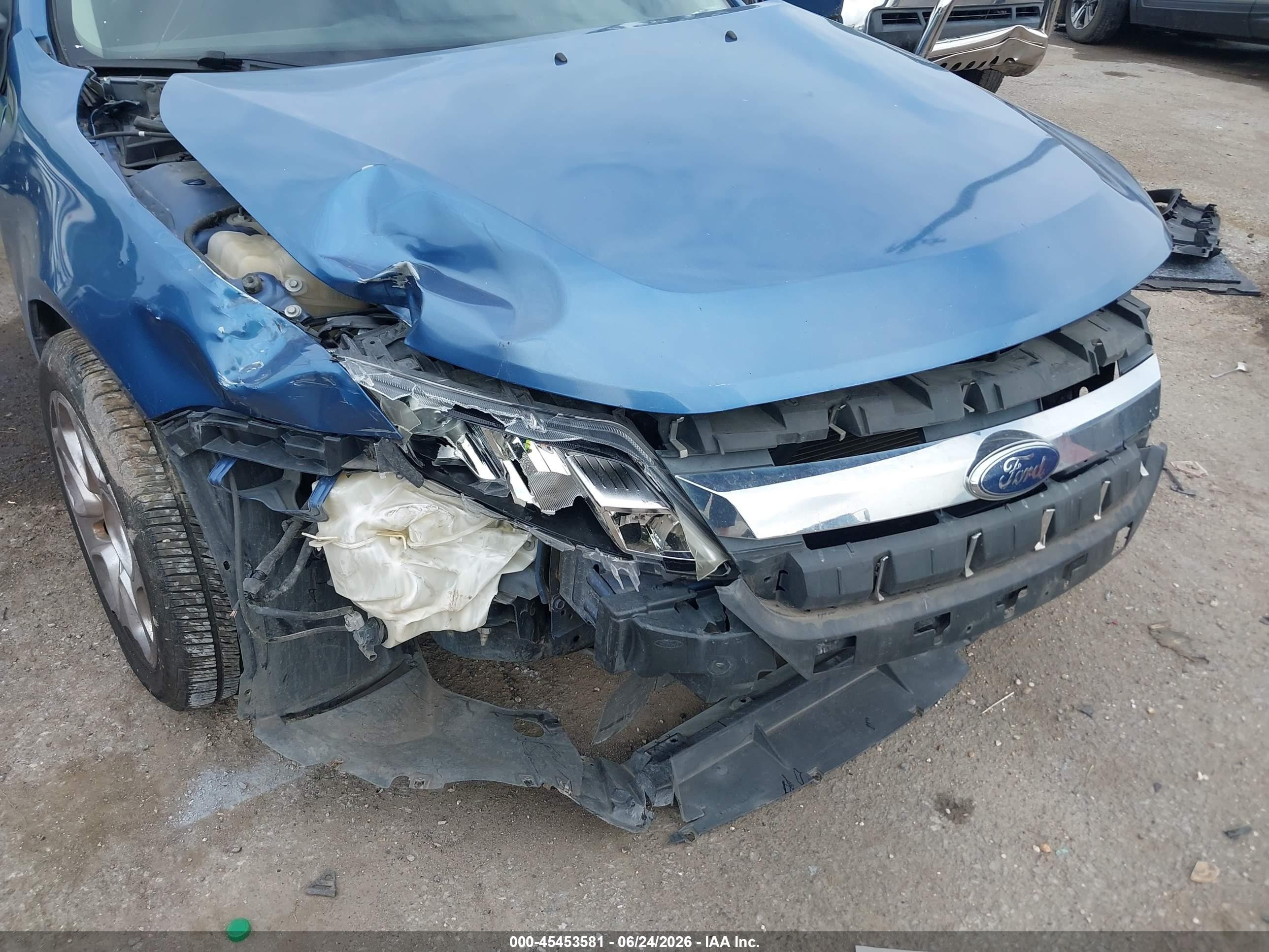 2010 Ford Fusion Se Синий vin: 3FAHP0HA0AR178445
