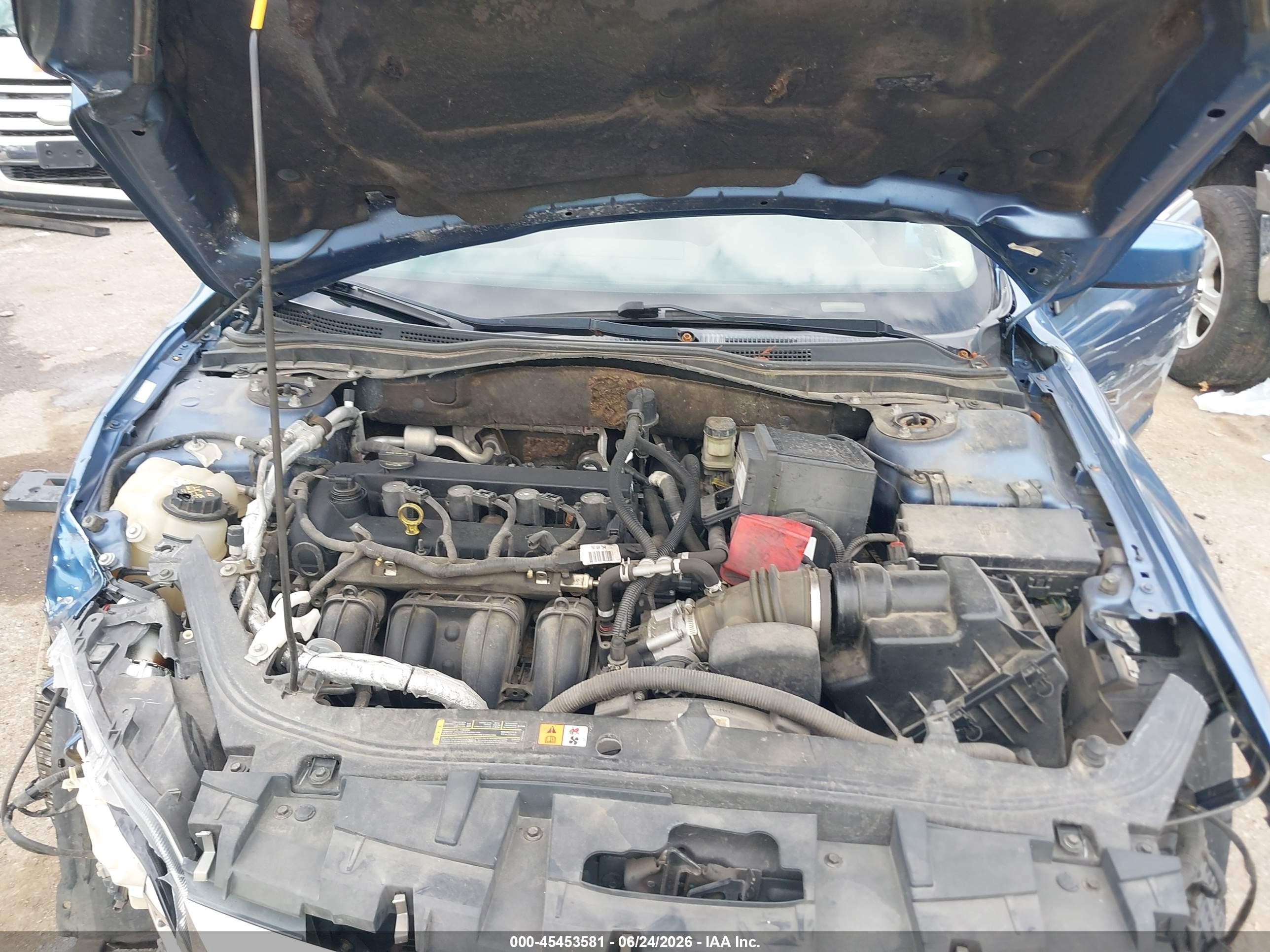 2010 Ford Fusion Se Синий vin: 3FAHP0HA0AR178445