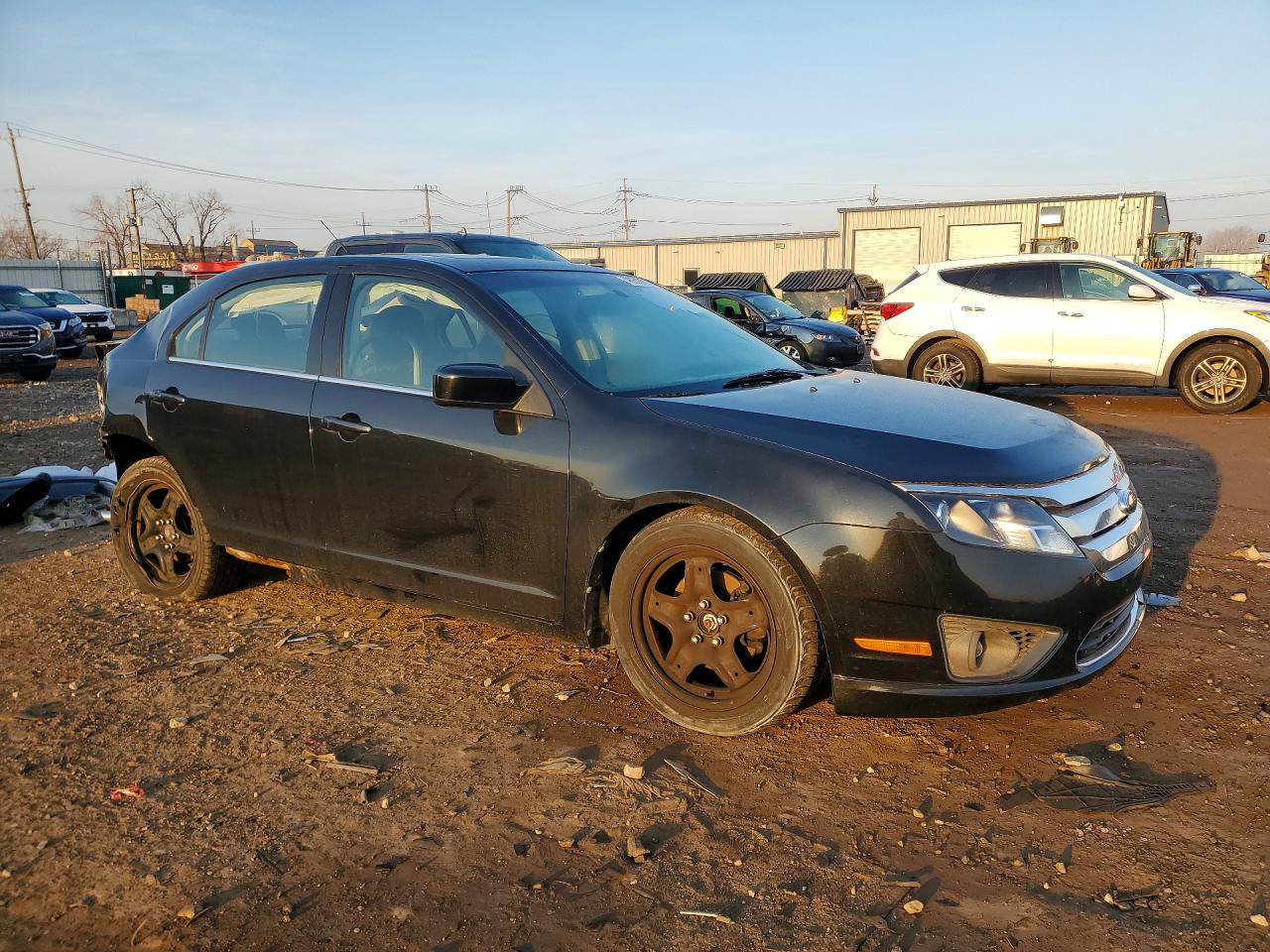 2010 Ford Fusion Se Черный vin: 3FAHP0HA0AR202534