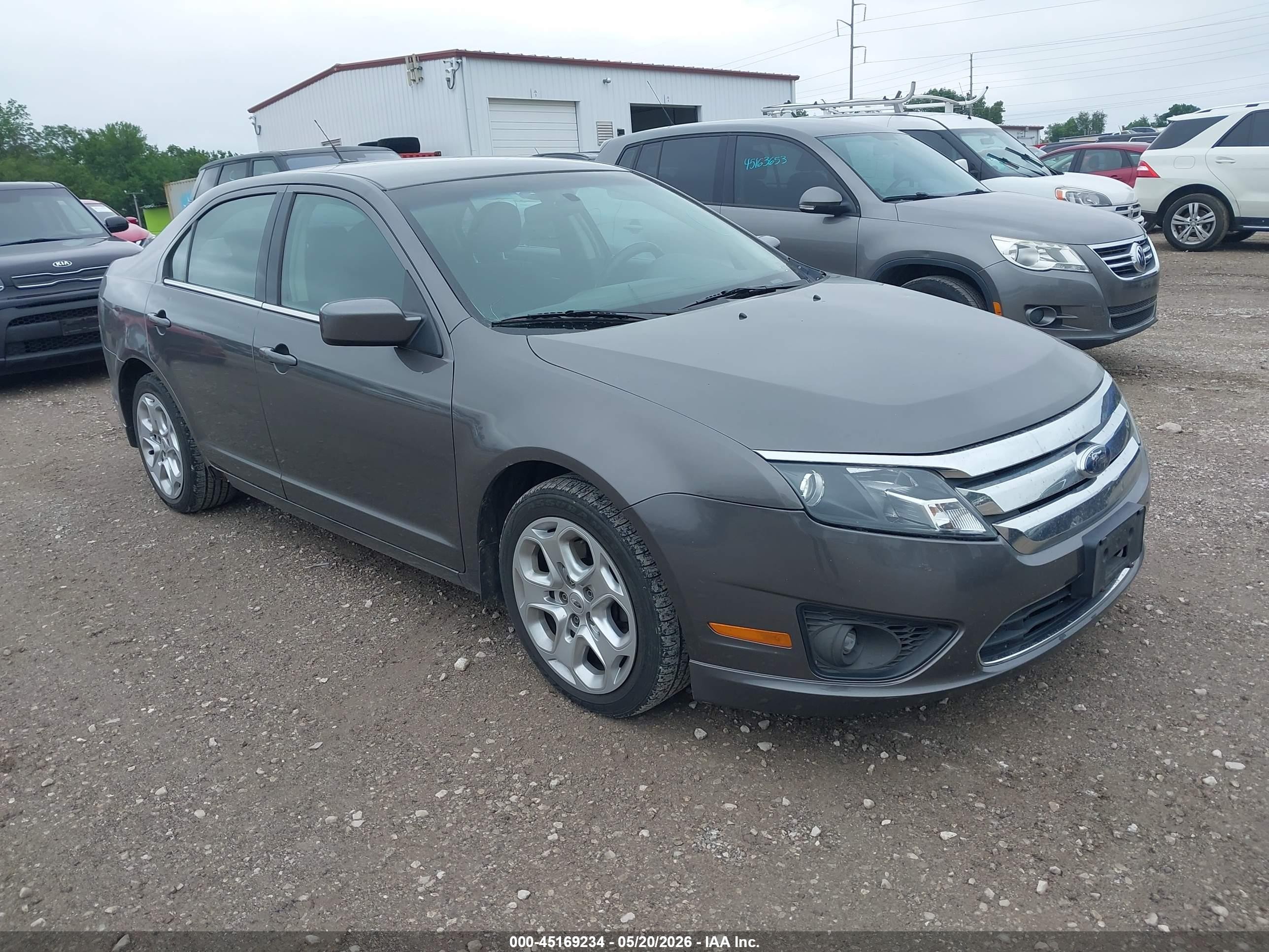 2010 Ford Fusion Se Gray vin: 3FAHP0HA0AR209029