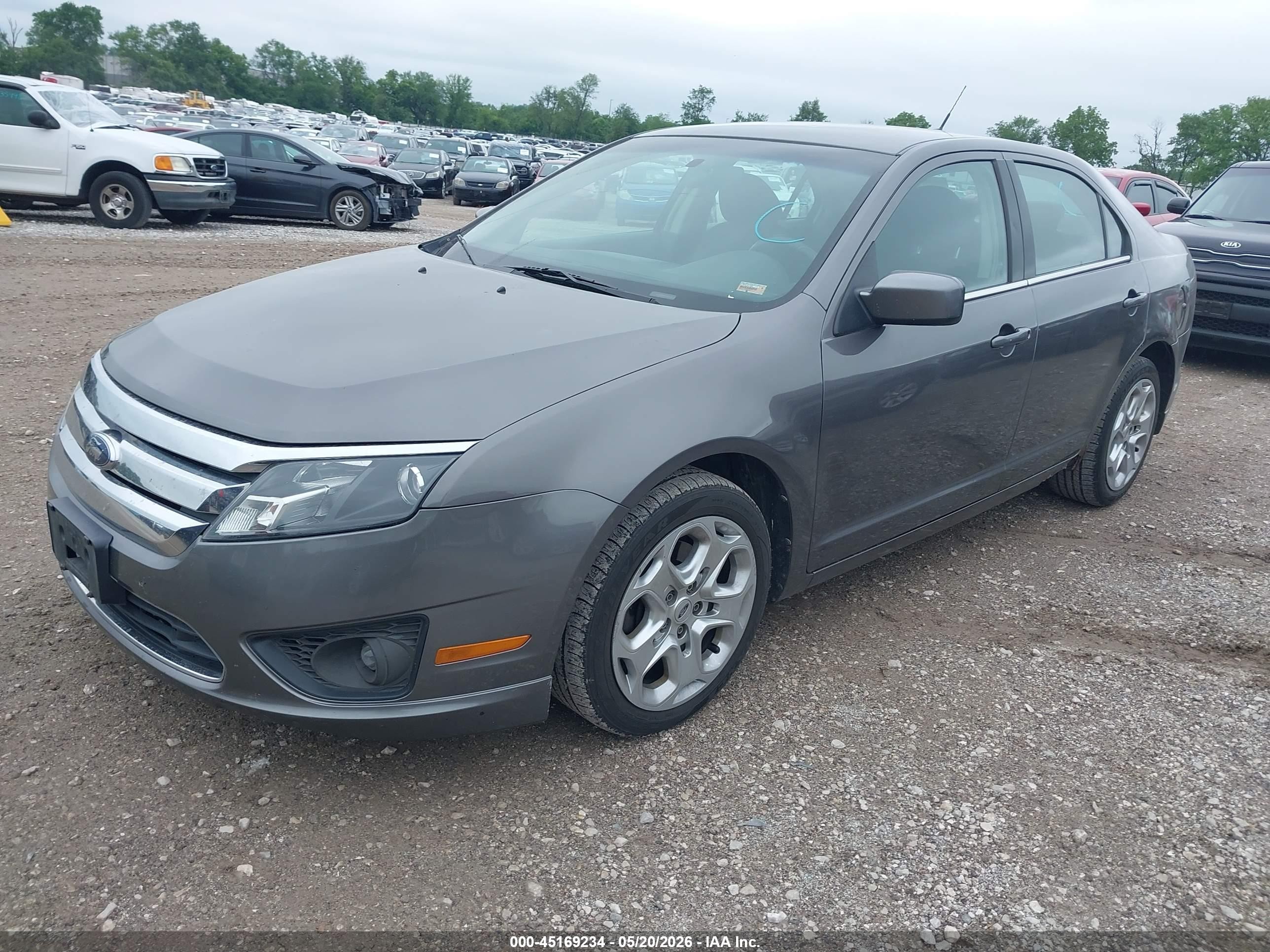 2010 Ford Fusion Se Gray vin: 3FAHP0HA0AR209029