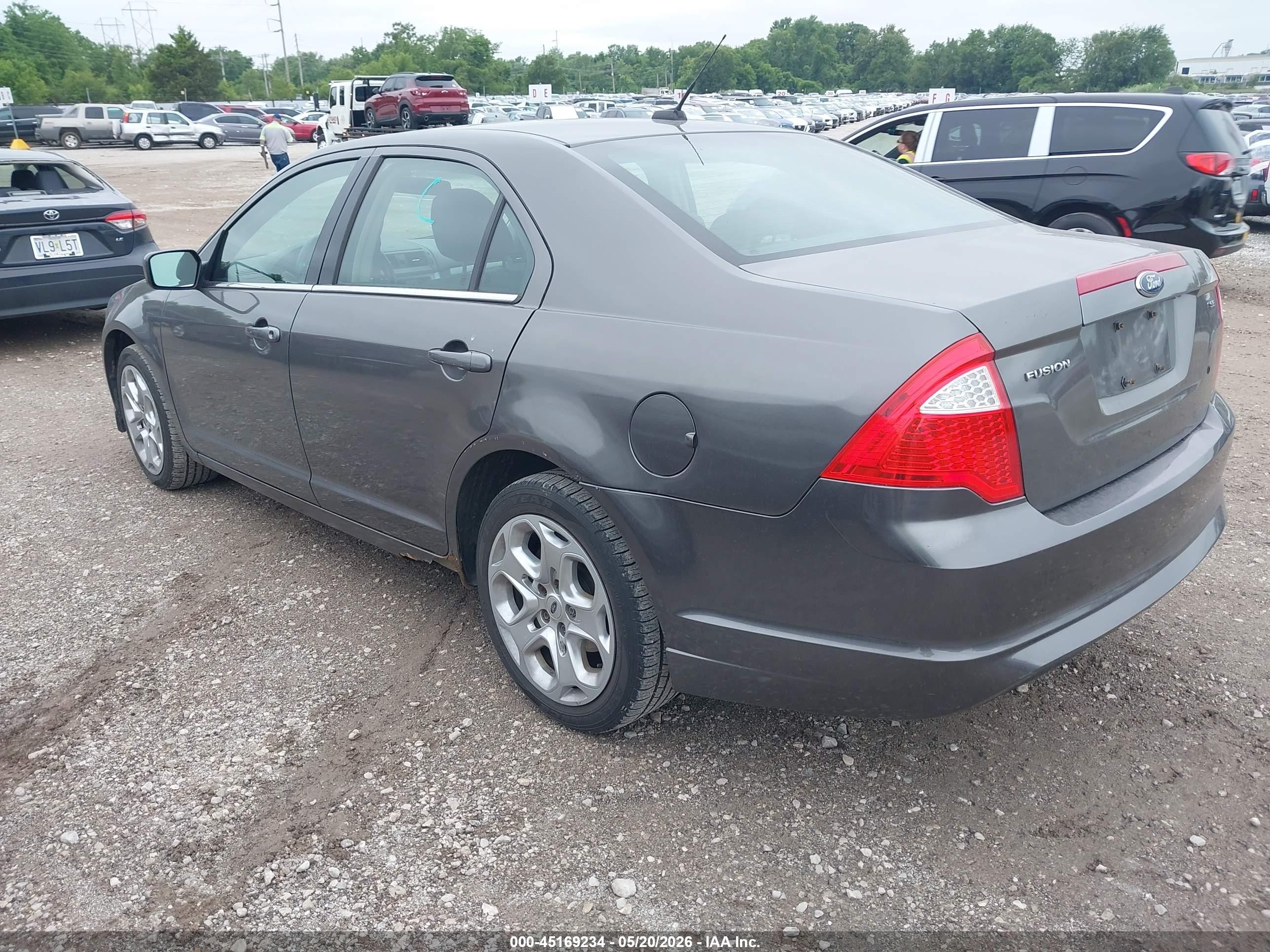 2010 Ford Fusion Se Gray vin: 3FAHP0HA0AR209029
